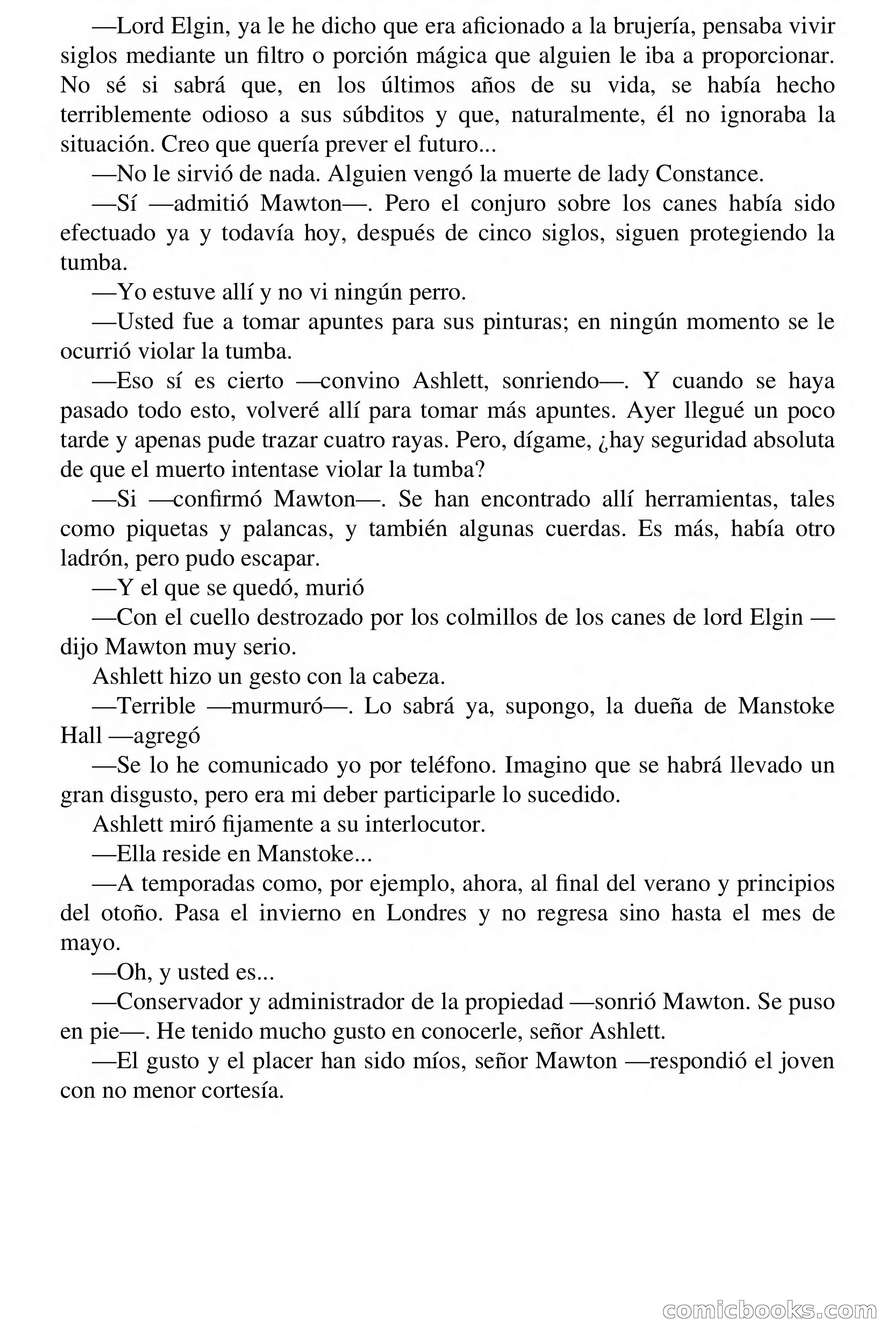 Clark Carrados: Historia de una tumba — page 15 of 72