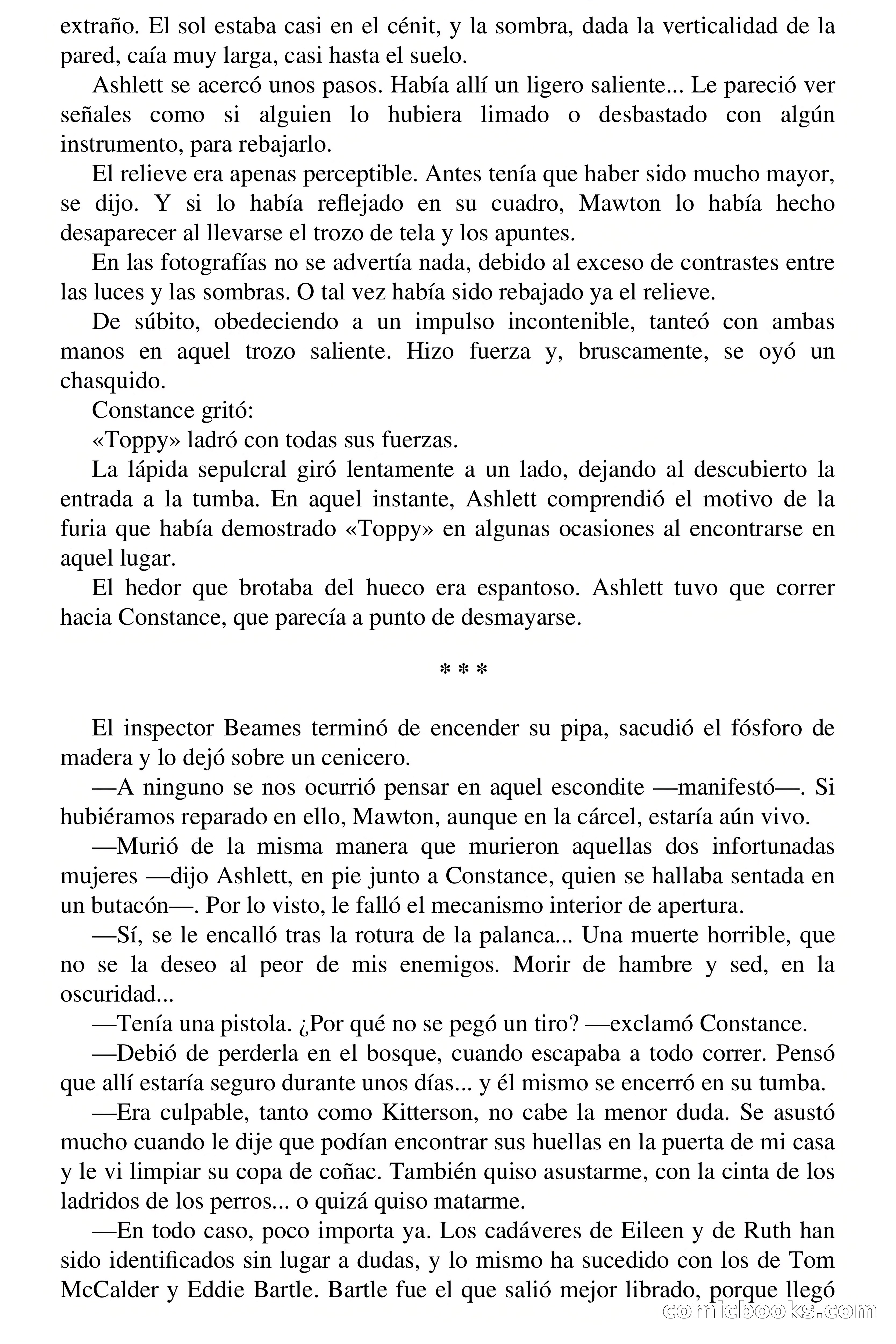 Clark Carrados: Historia de una tumba — page 71 of 72