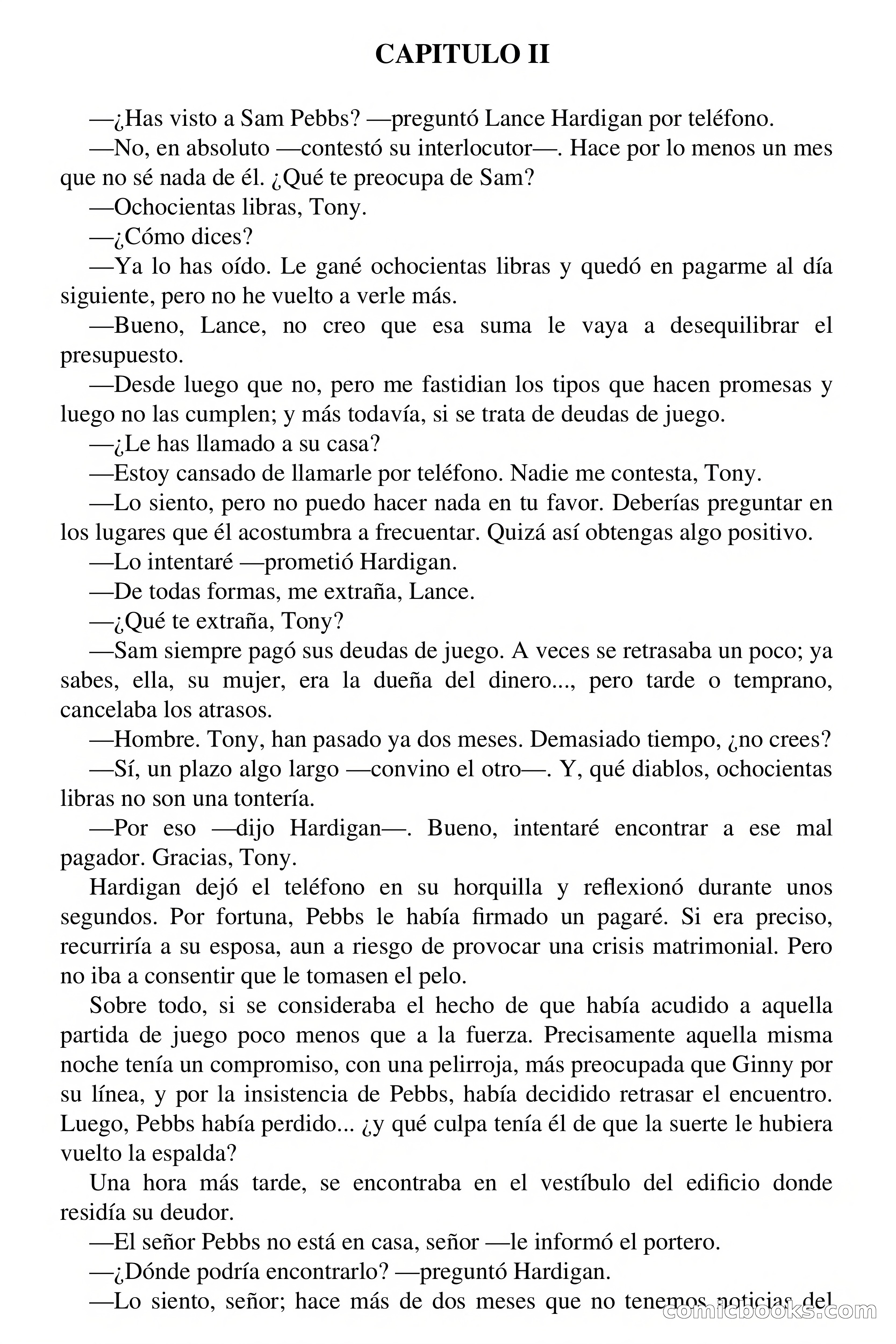 Clark Carrados: Los límites del infierno — page 11 of 70