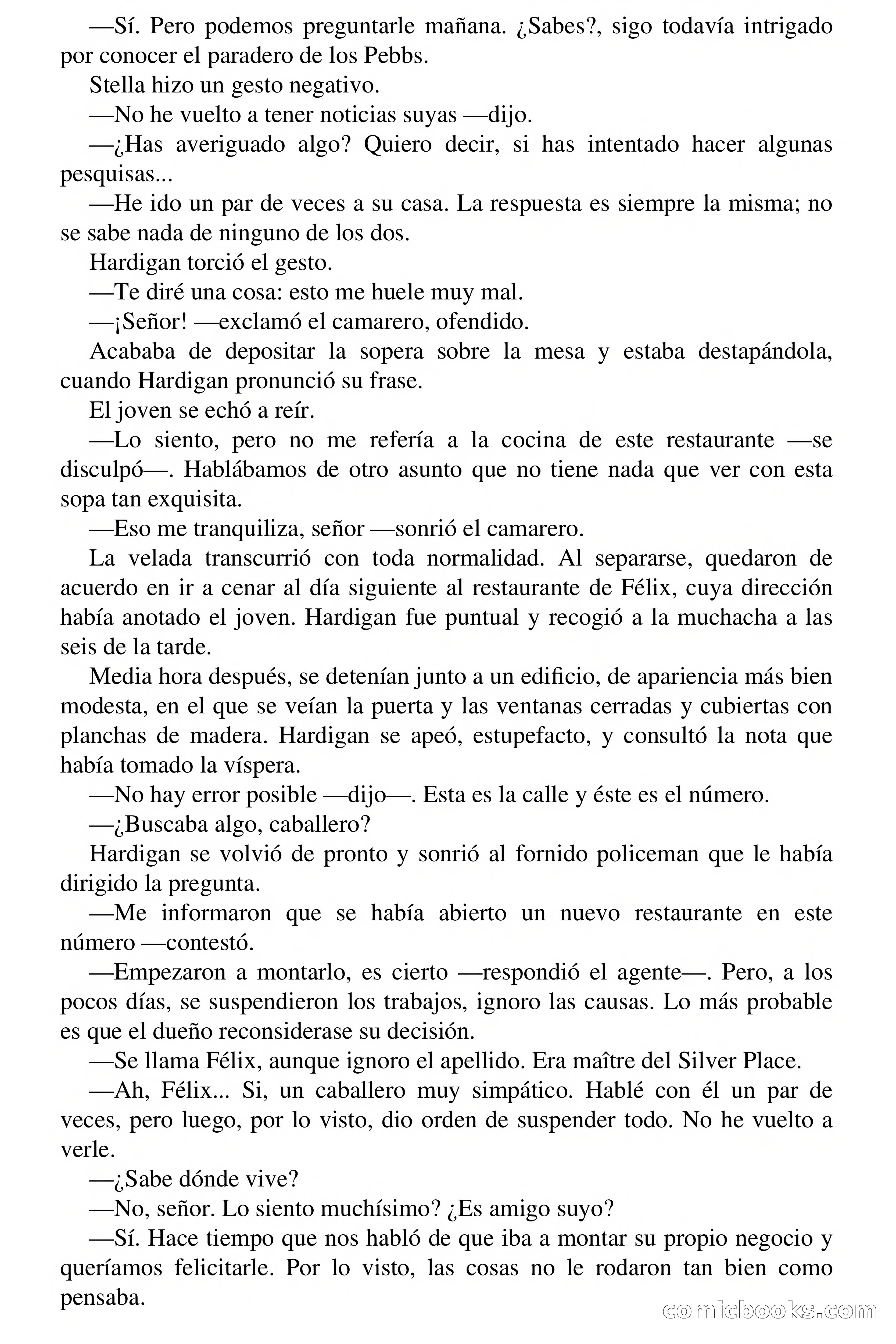 Clark Carrados: Los límites del infierno — page 36 of 70