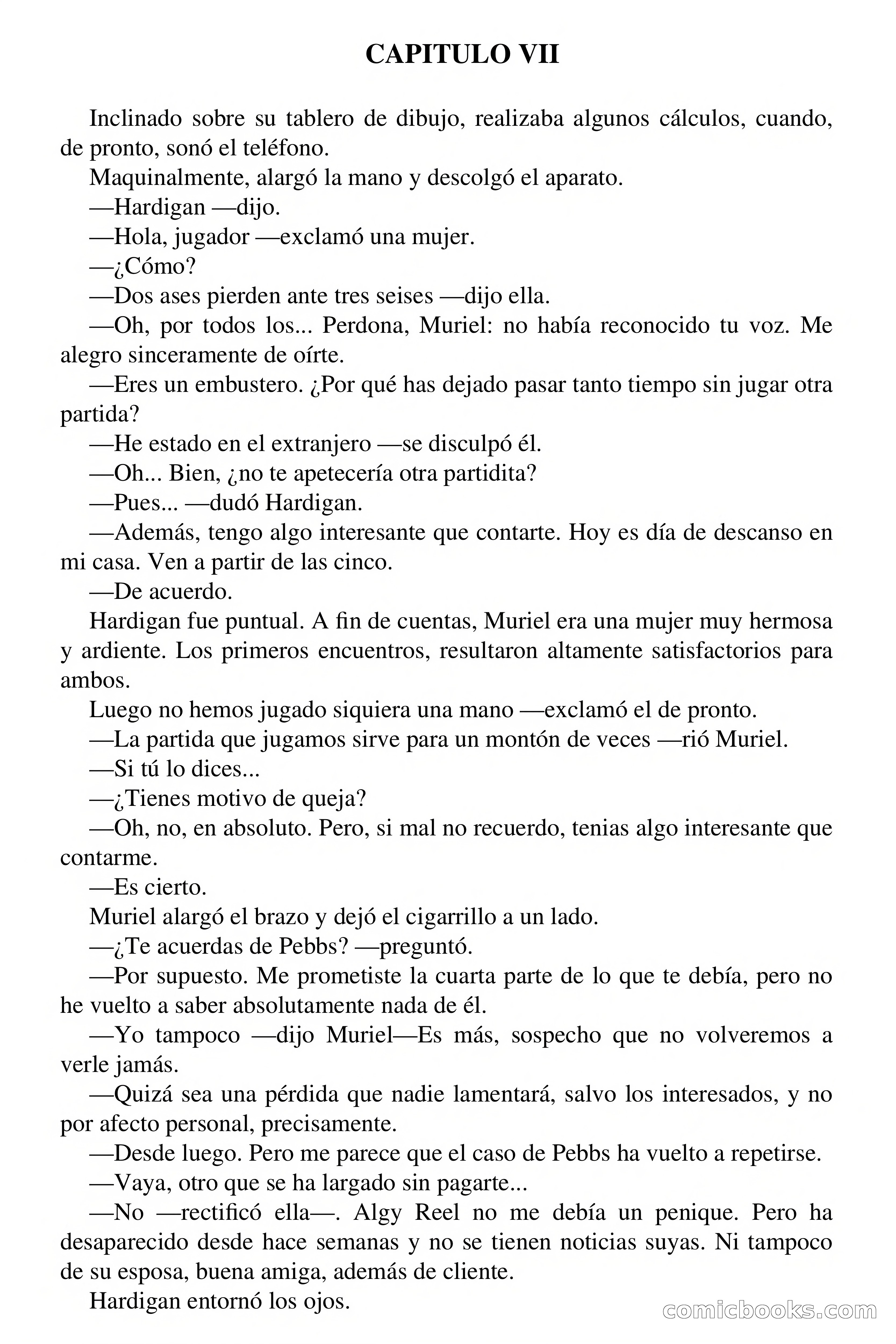 Clark Carrados: Los límites del infierno — page 38 of 70