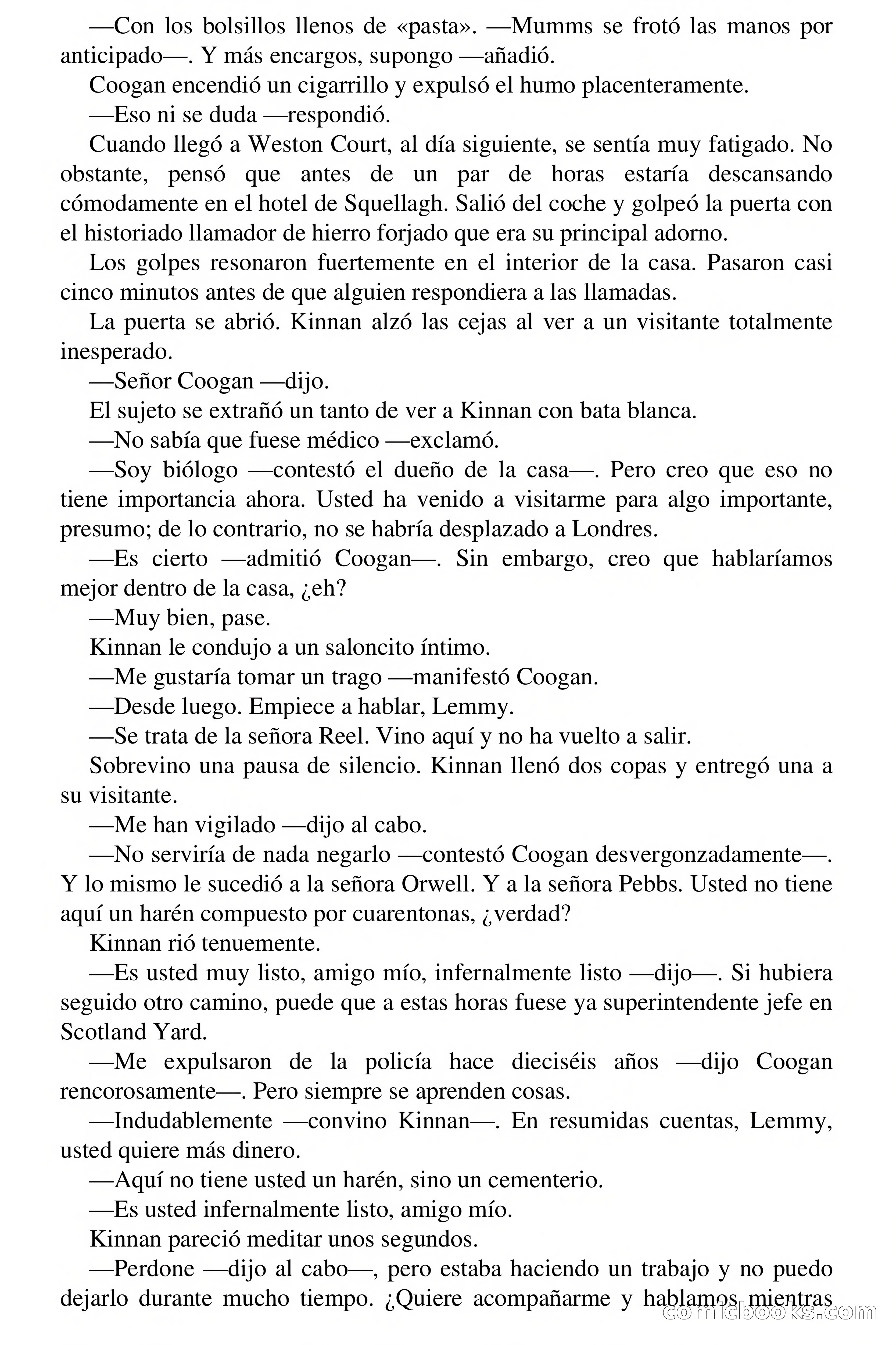 Clark Carrados: Los límites del infierno — page 41 of 70