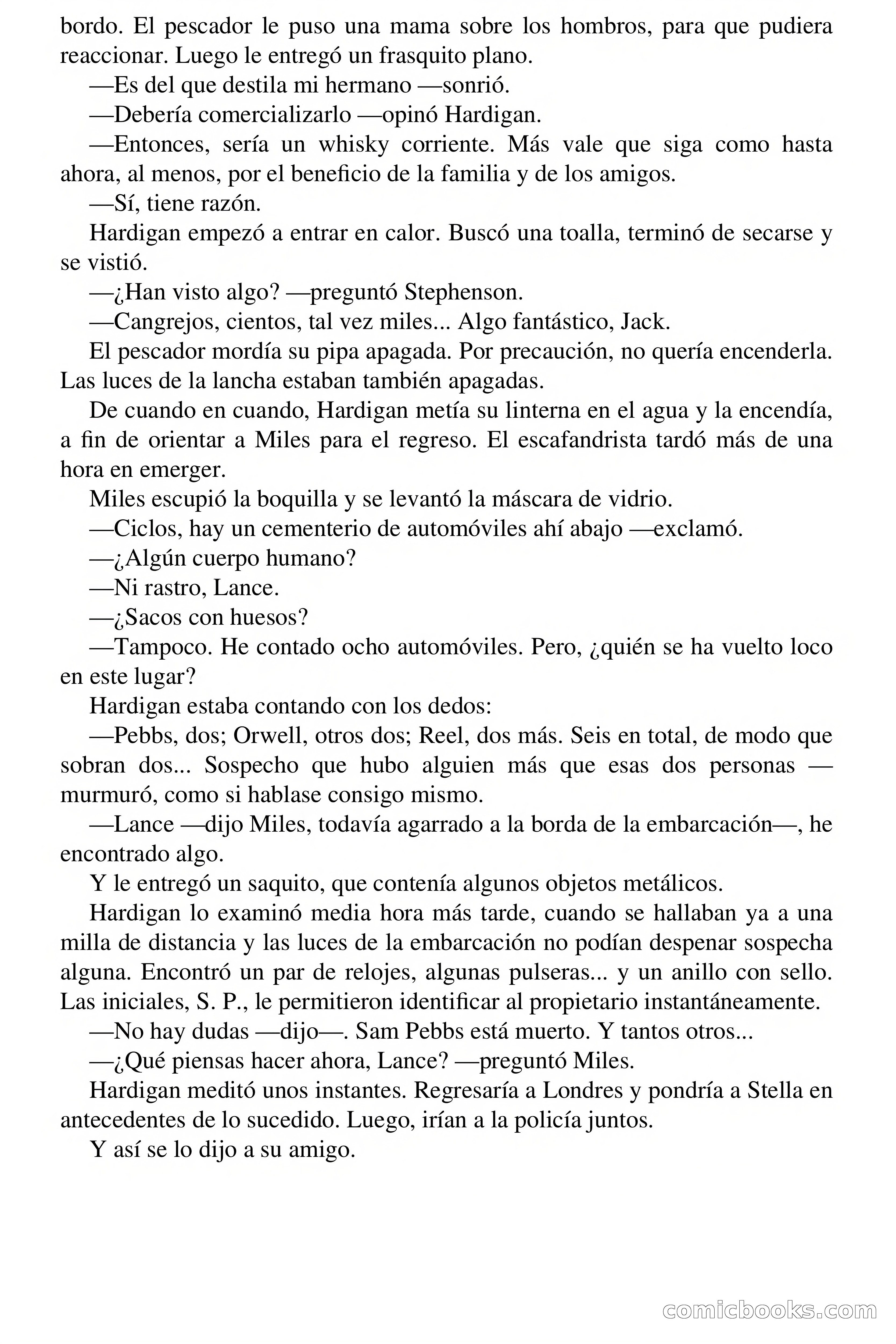 Clark Carrados: Los límites del infierno — page 59 of 70