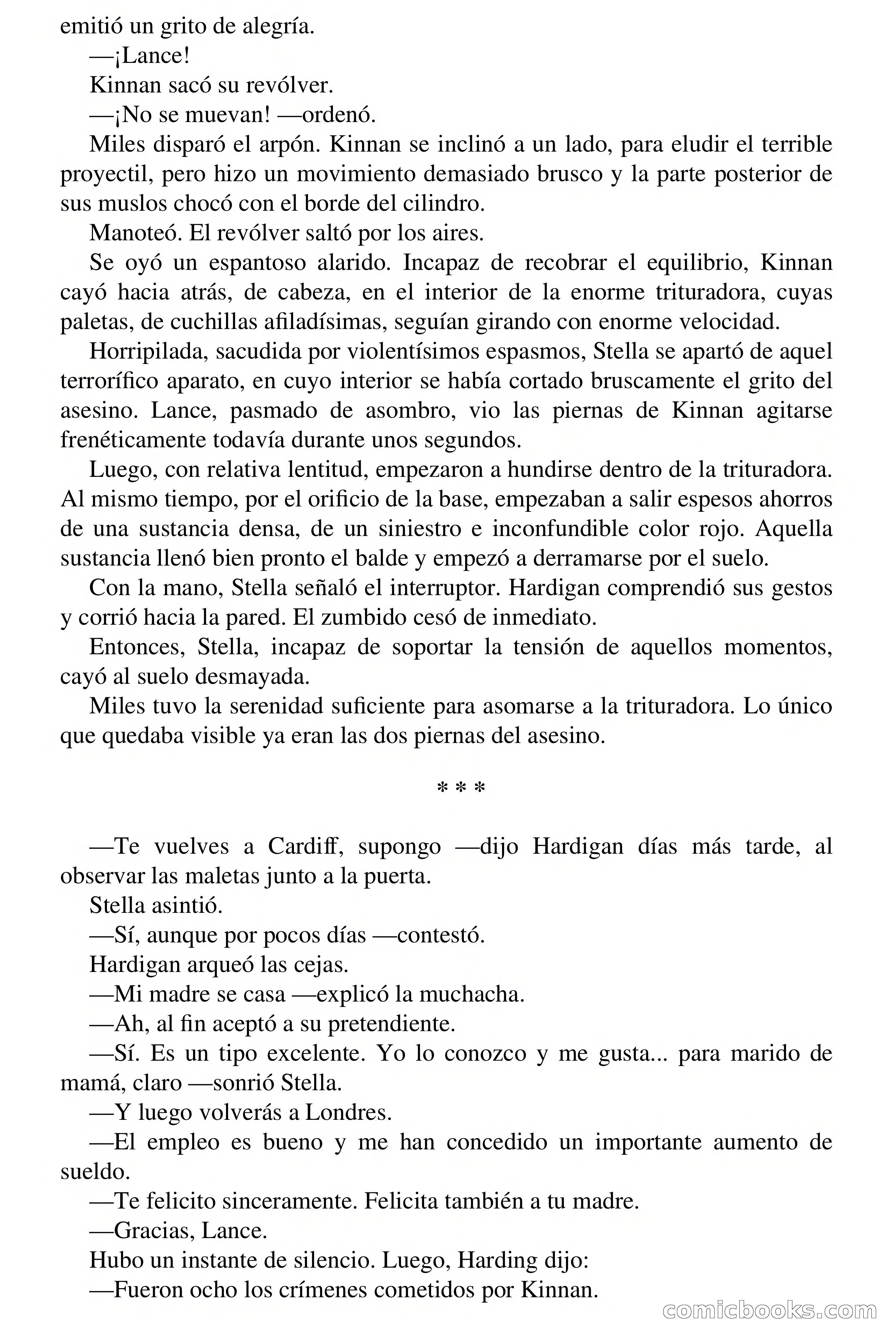 Clark Carrados: Los límites del infierno — page 69 of 70