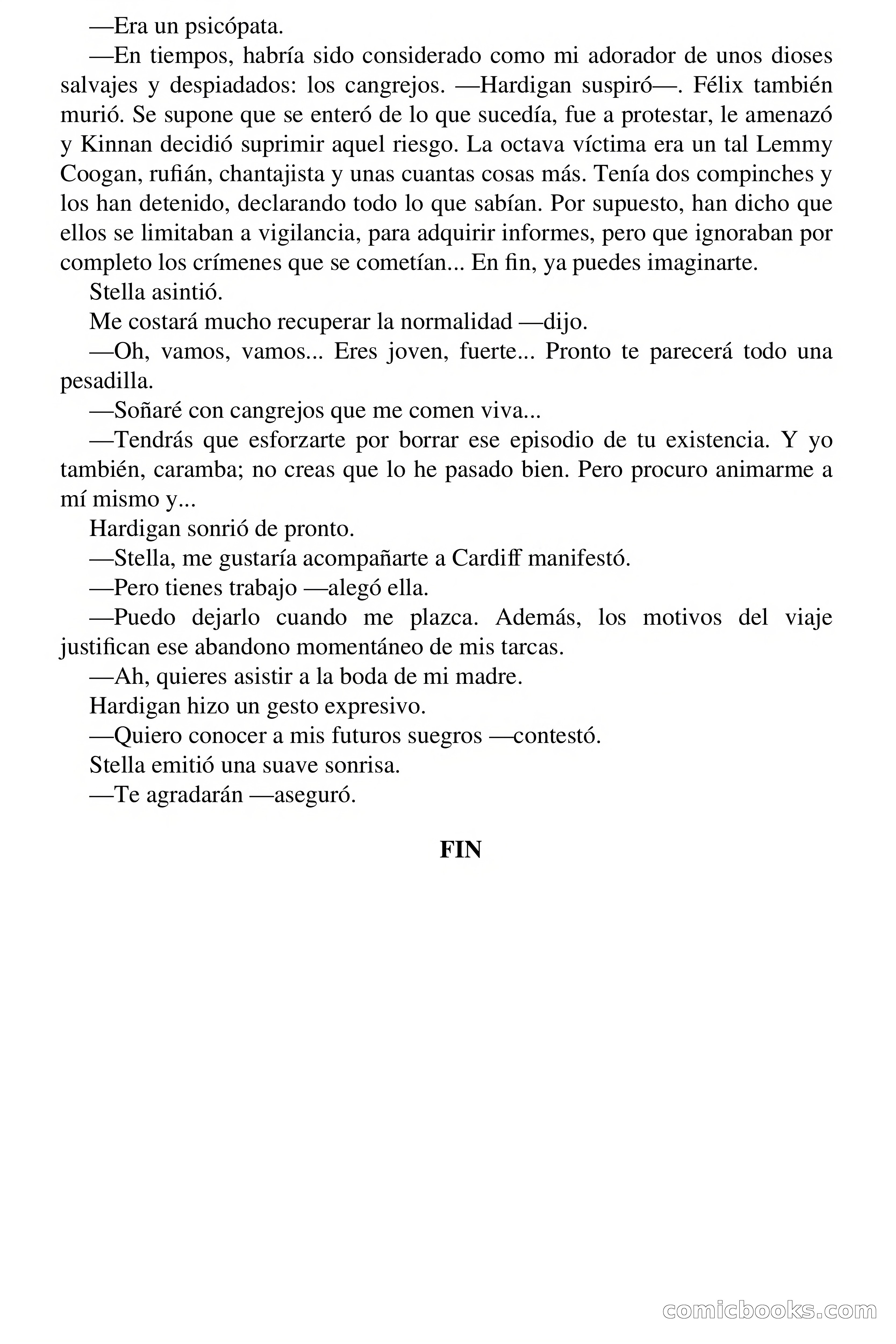 Clark Carrados: Los límites del infierno — page 70 of 70