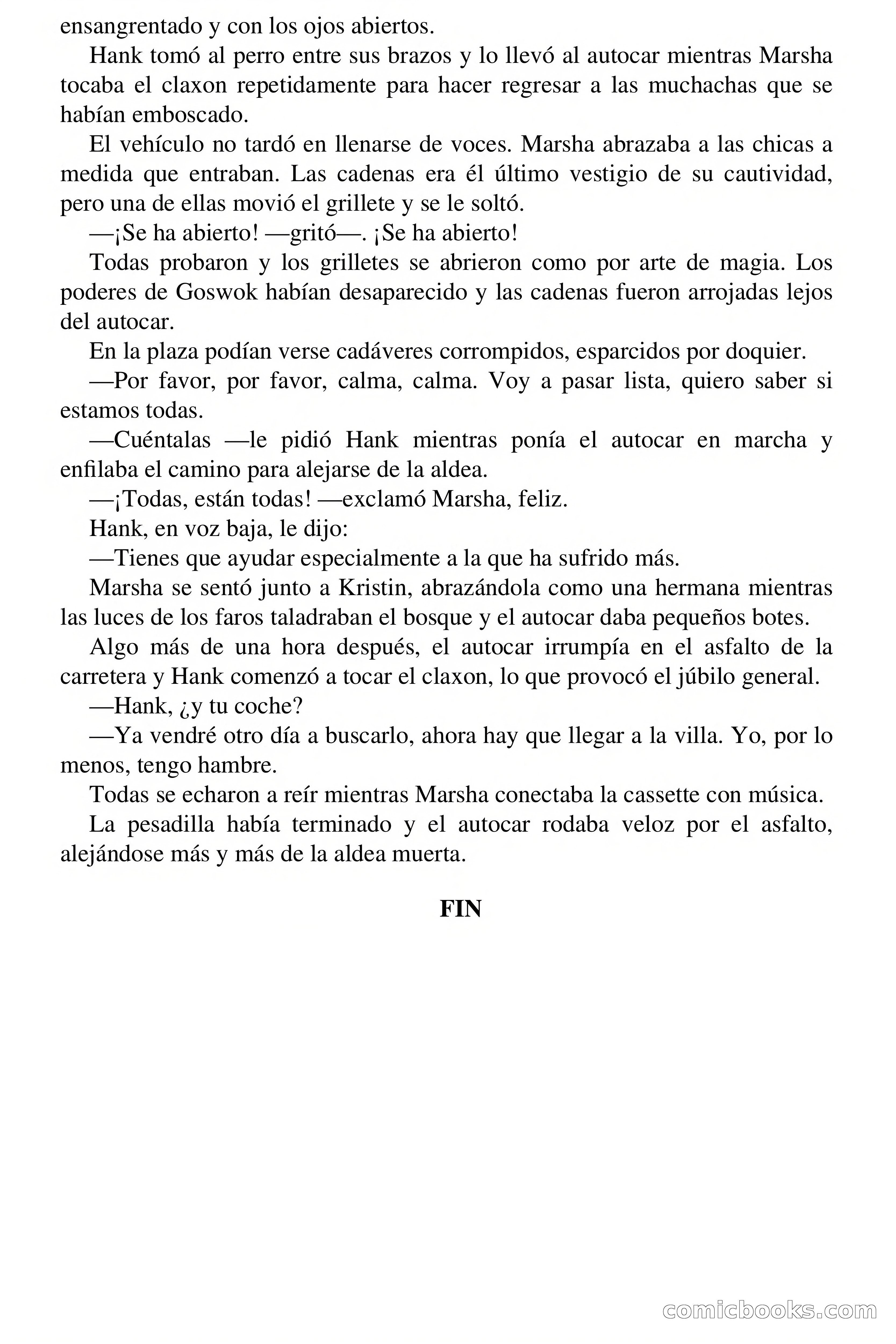 La aldea muerta — page 68 of 68
