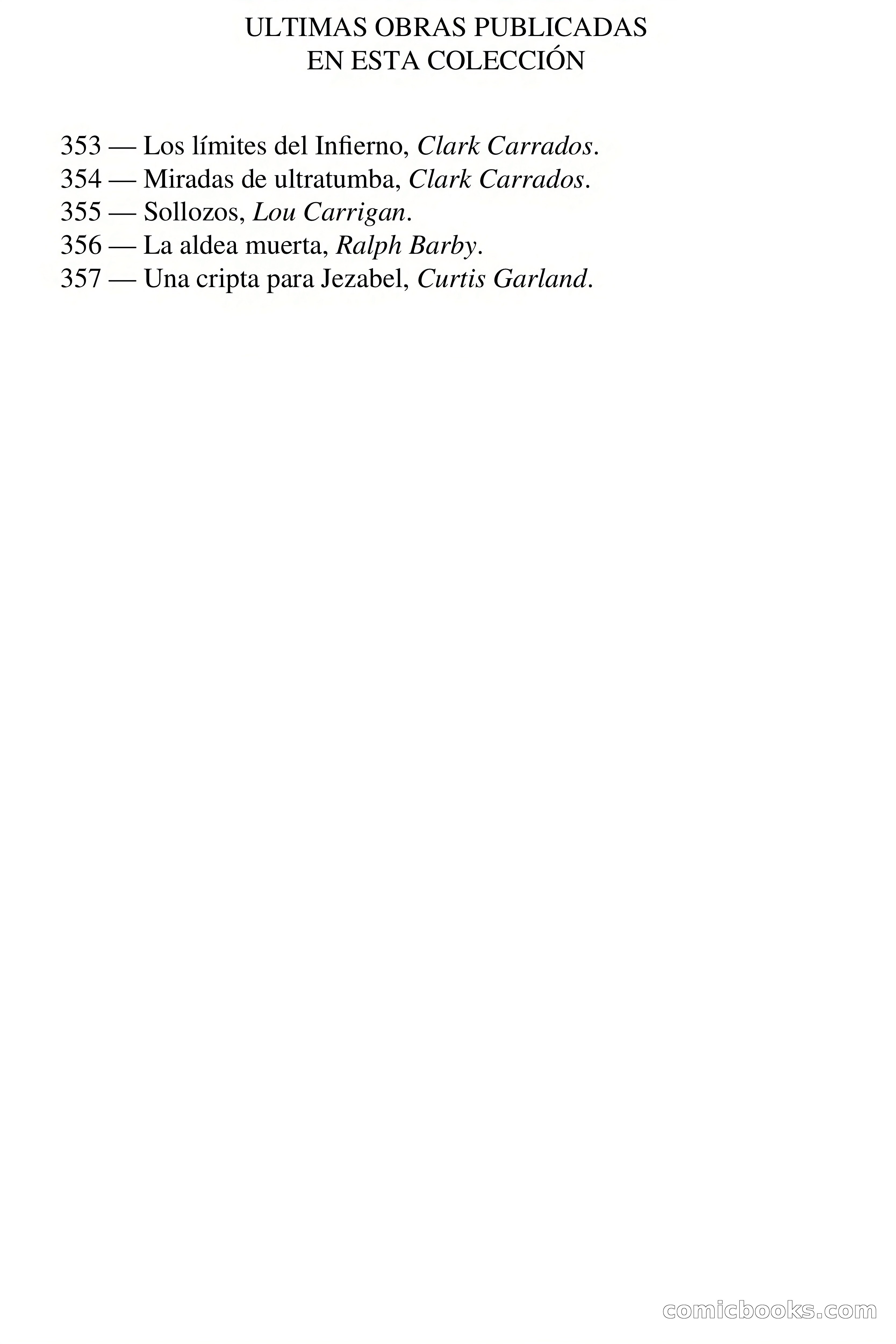 Clark Carrados: Contrato Satánico — page 3 of 71