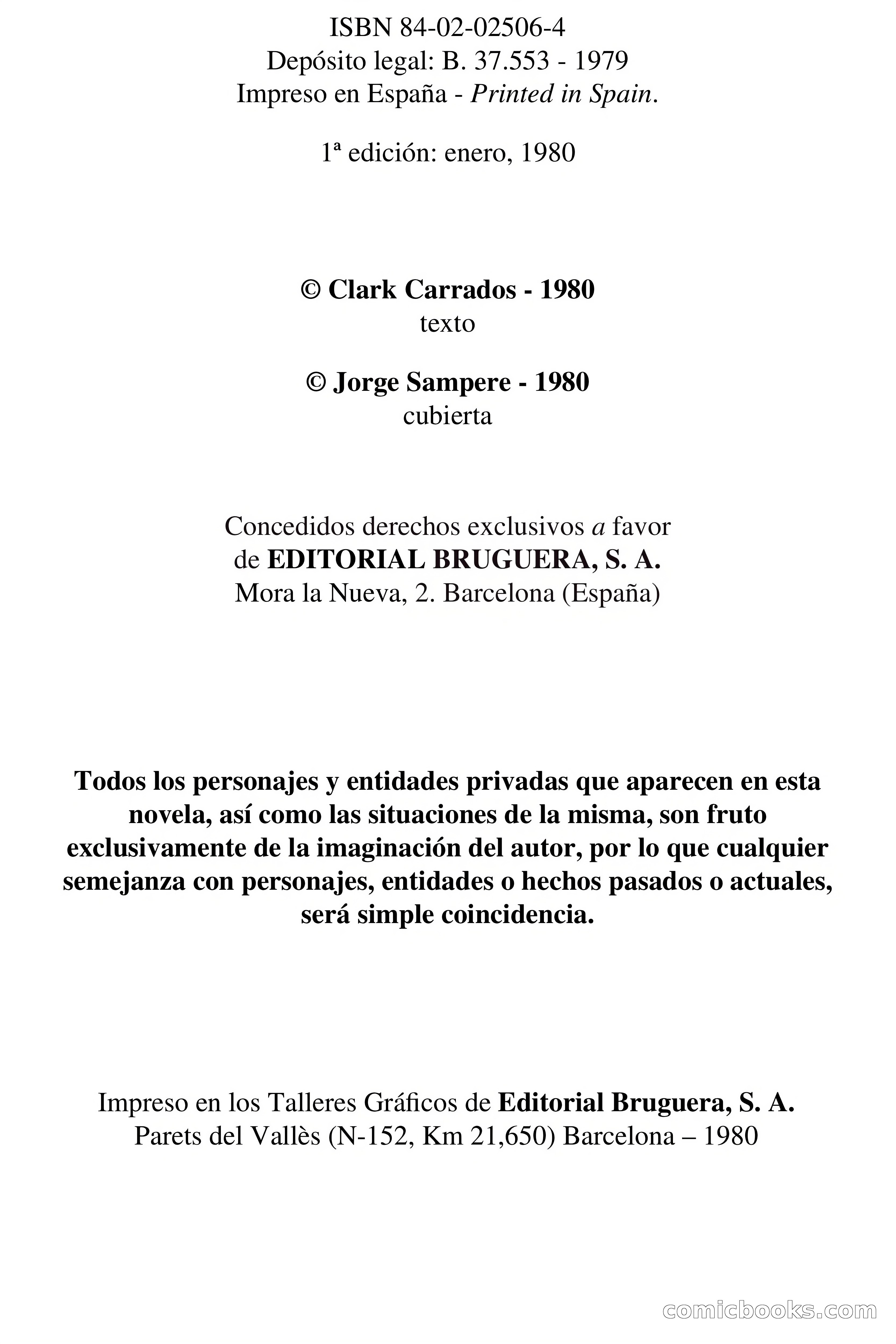 Clark Carrados: Contrato Satánico — page 5 of 71