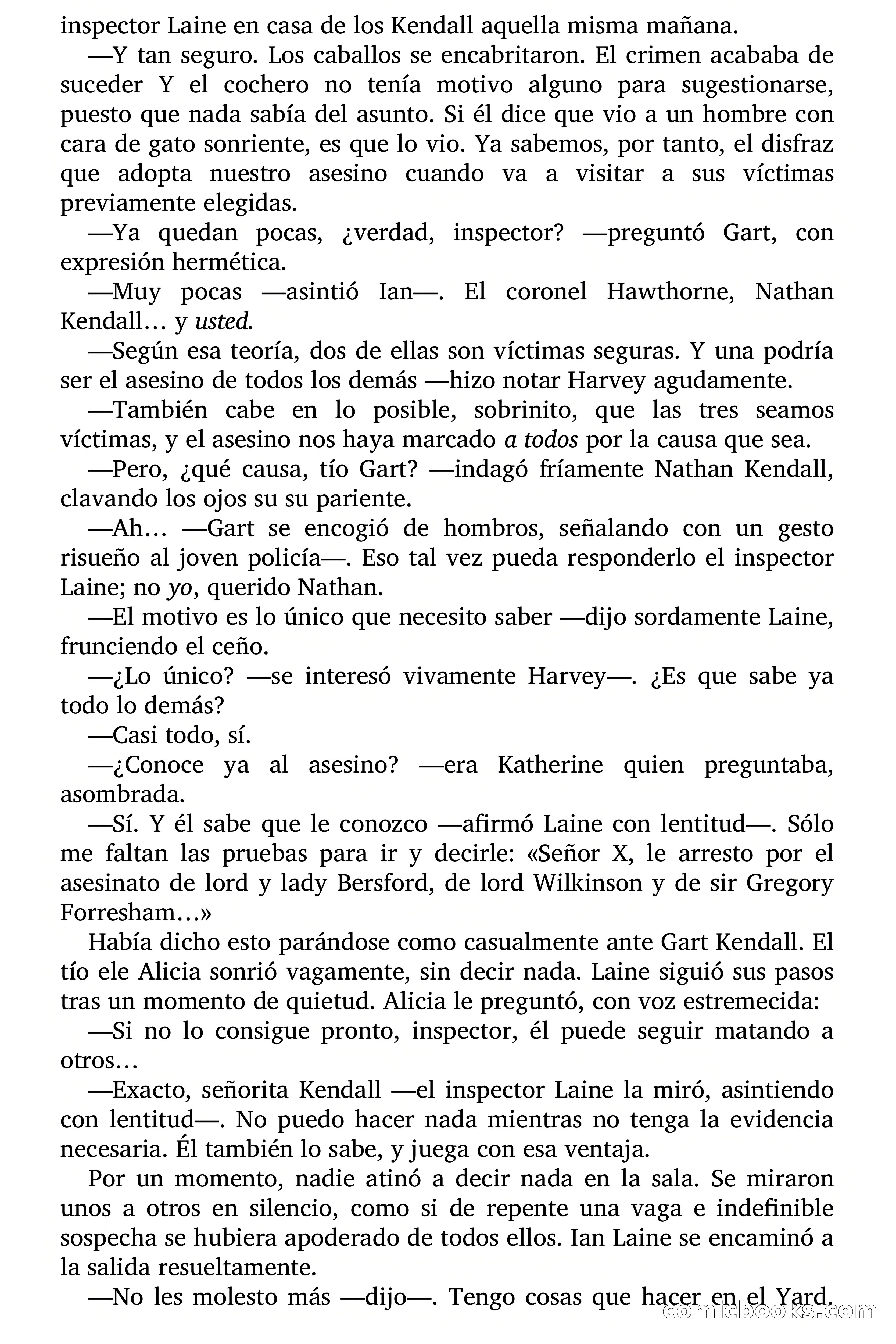 El gato que ríe — page 56 of 73