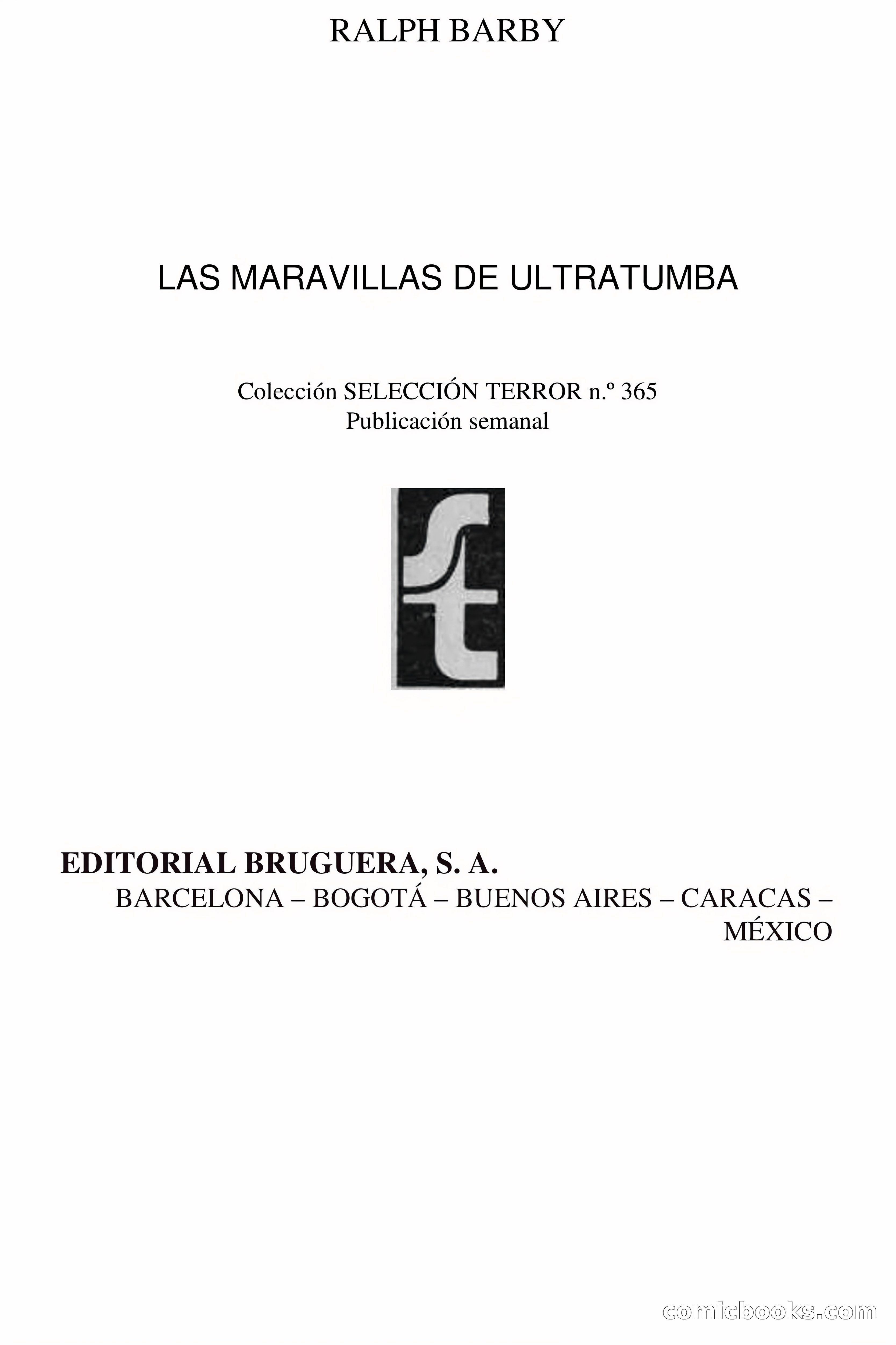 Las maravillas de ultratumba — page 4 of 67