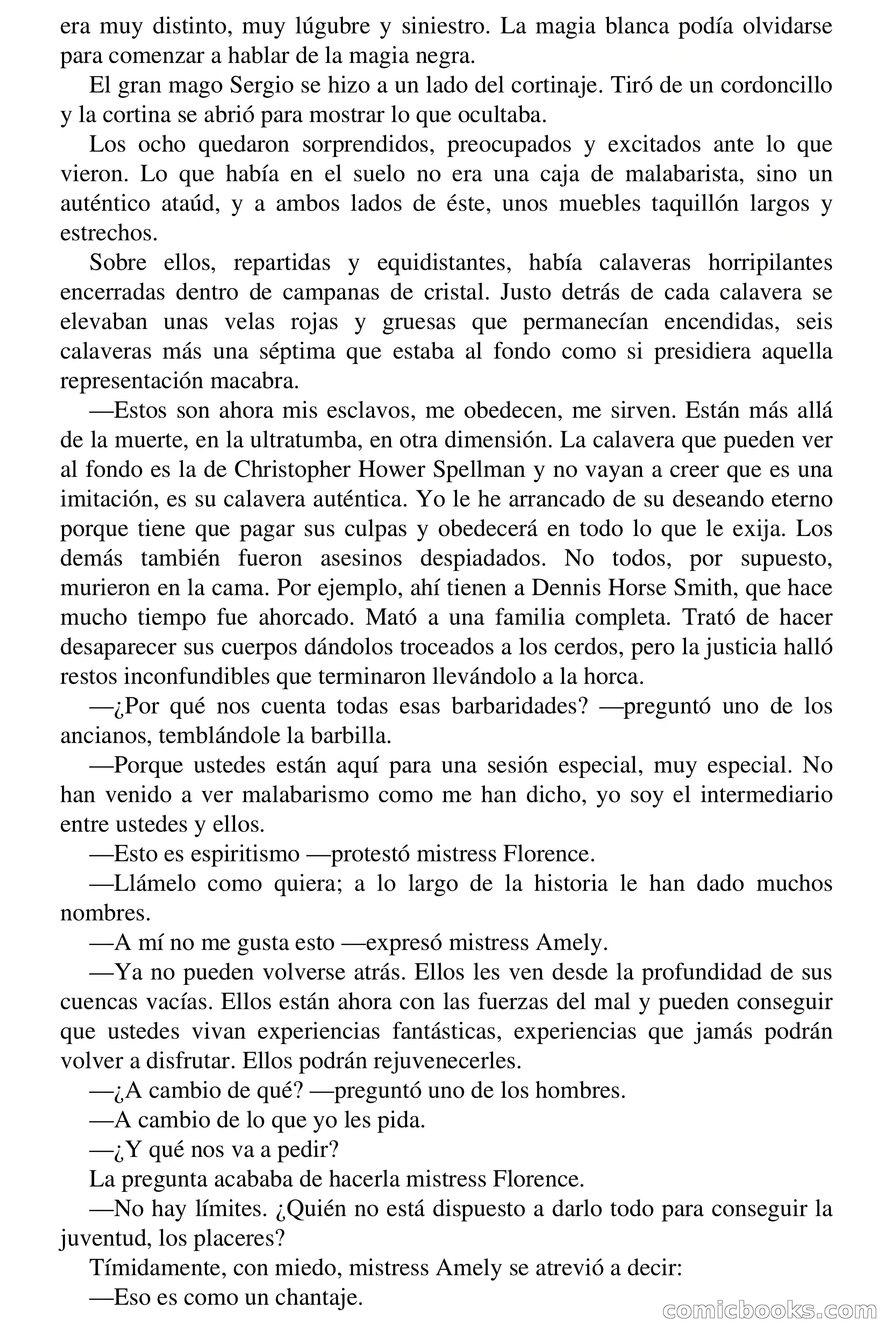 Las maravillas de ultratumba — page 36 of 67