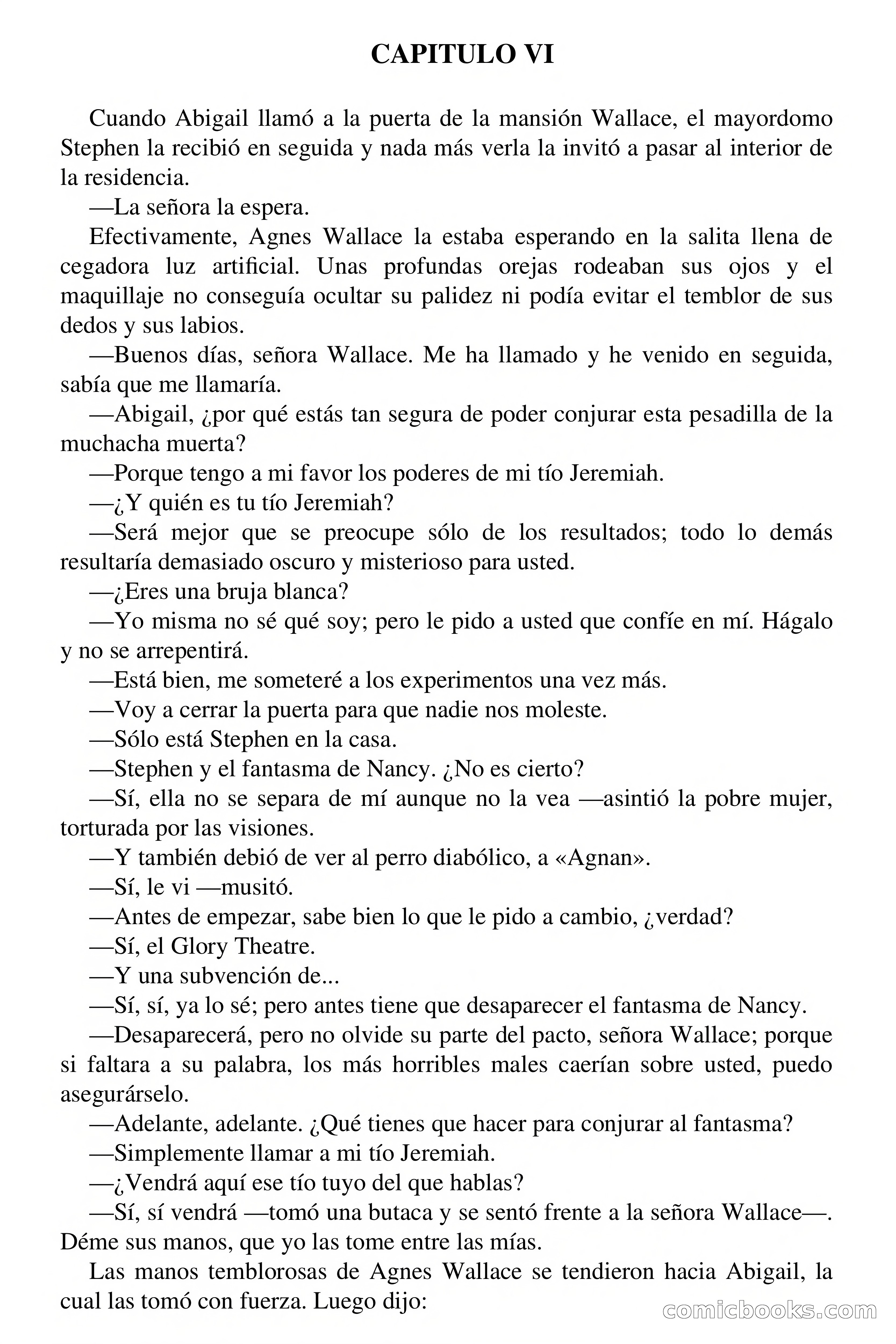 Selección Terror: Los Juegos de Abigail — page 38 of 67