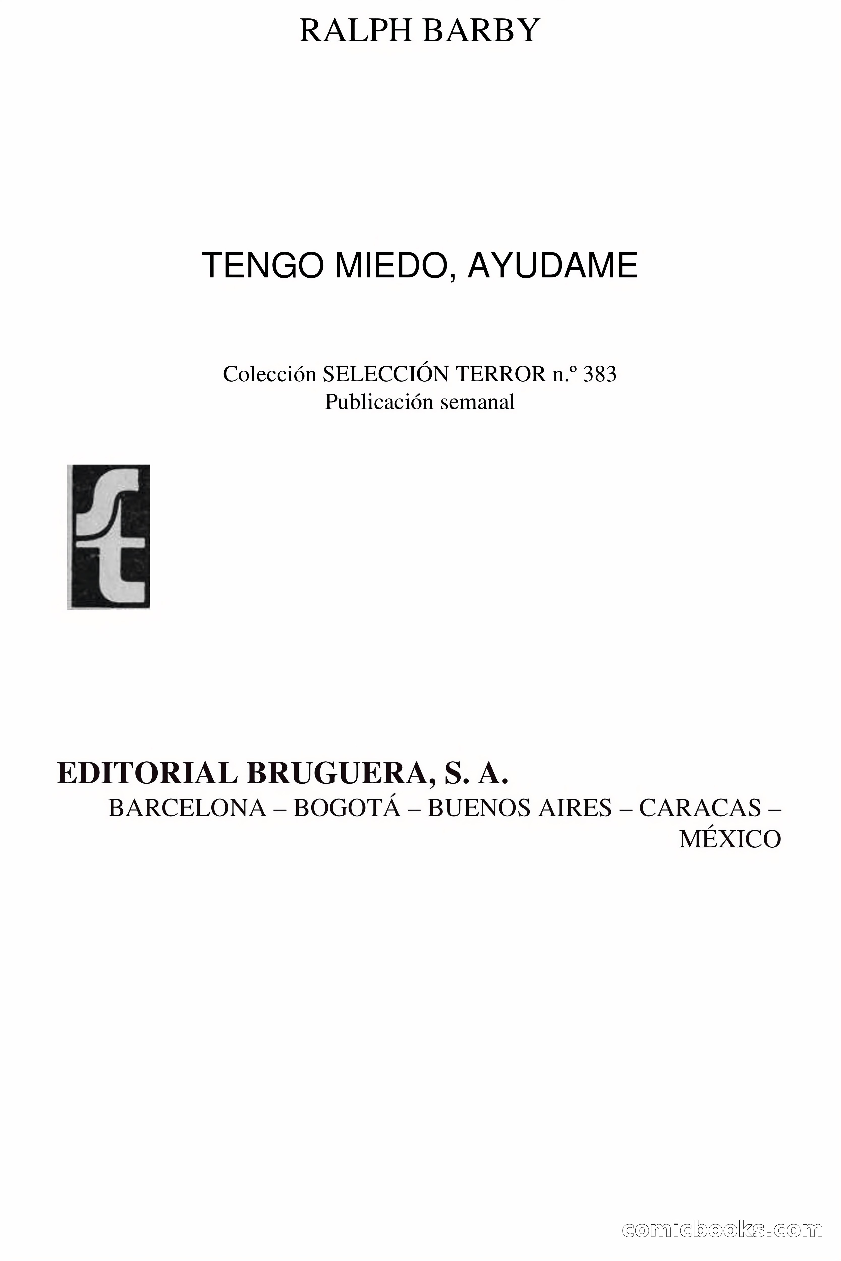 Tengo miedo, ayúdame — page 4 of 64