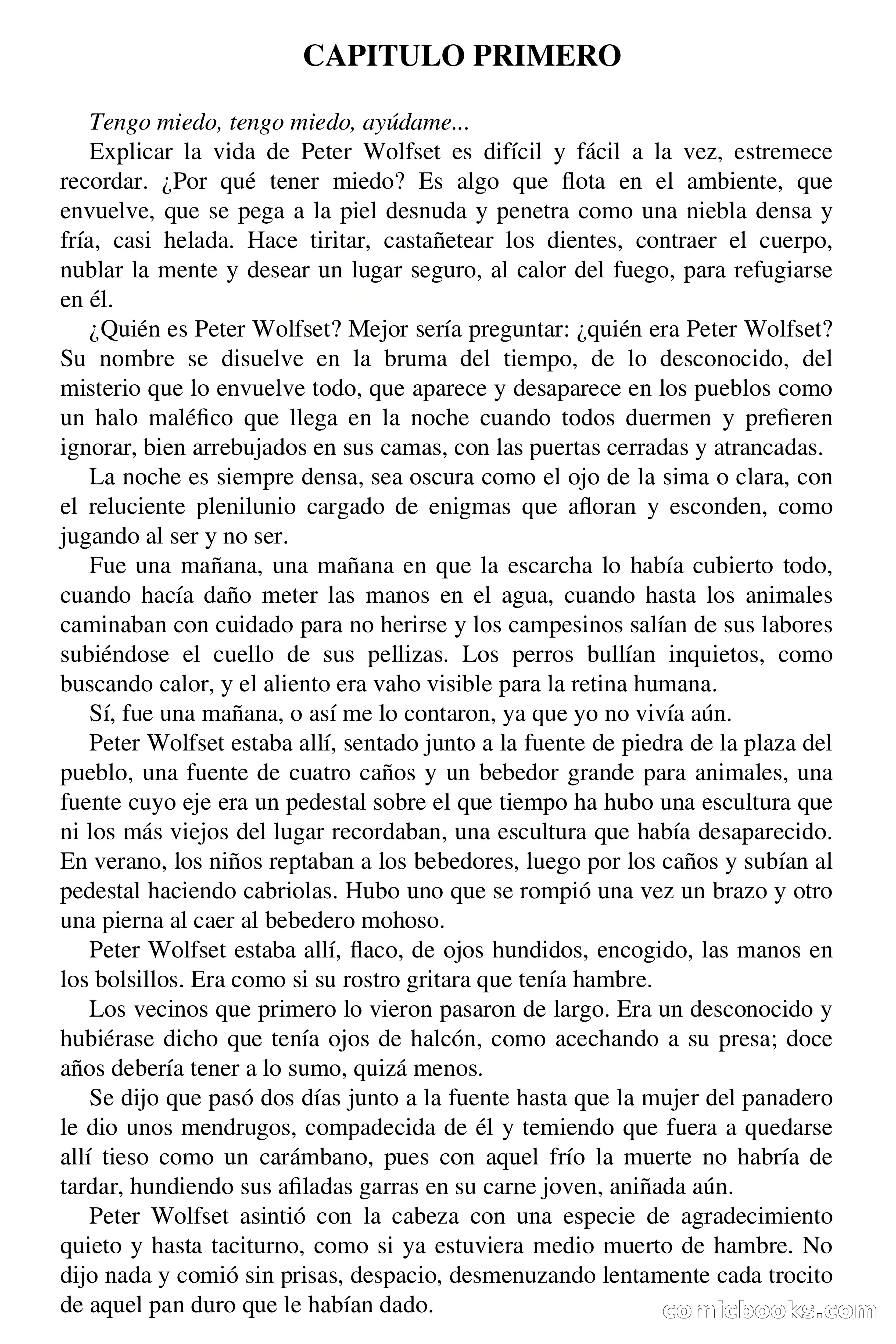 Tengo miedo, ayúdame — page 6 of 64
