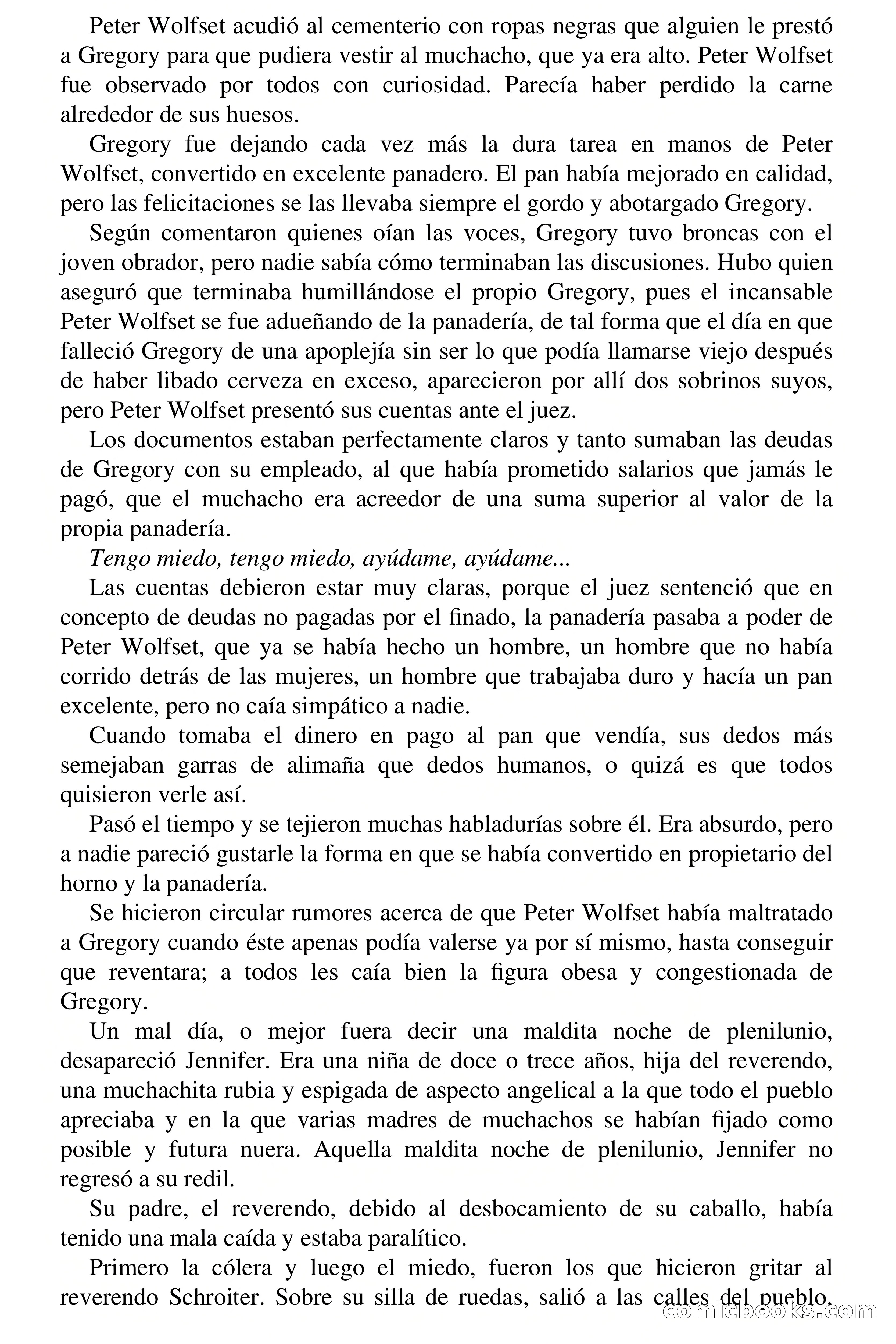 Tengo miedo, ayúdame — page 8 of 64