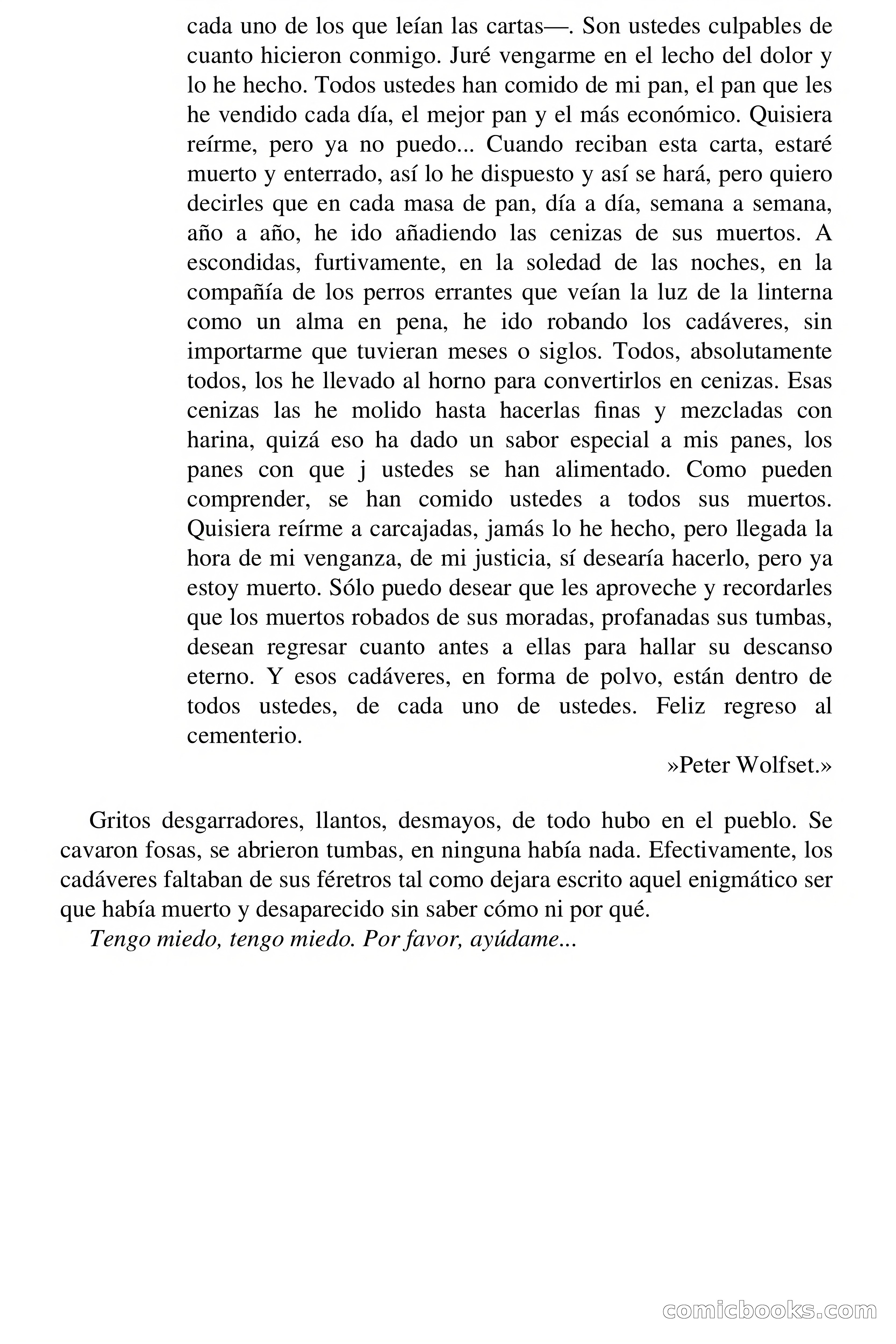 Tengo miedo, ayúdame — page 13 of 64
