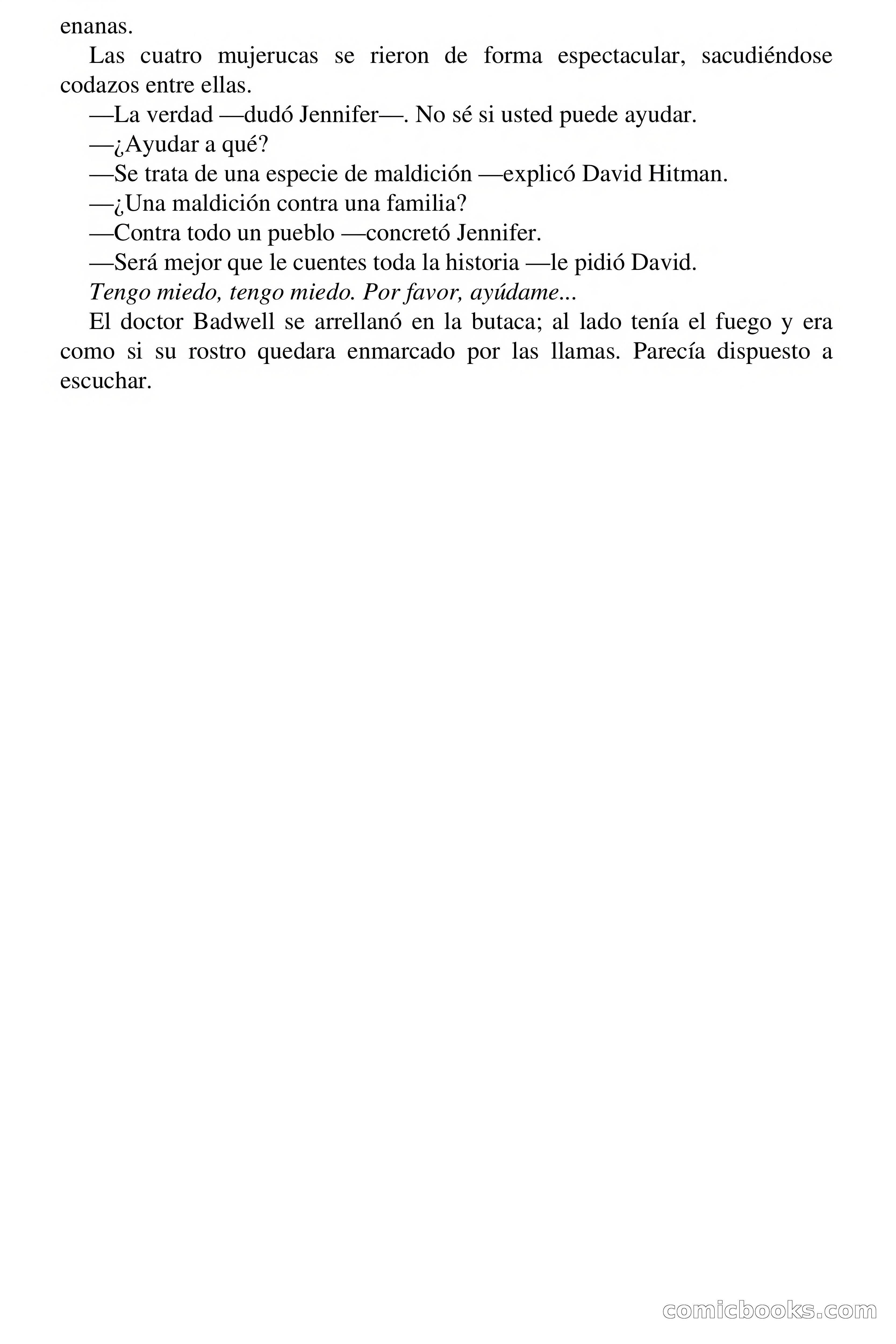 Tengo miedo, ayúdame — page 19 of 64