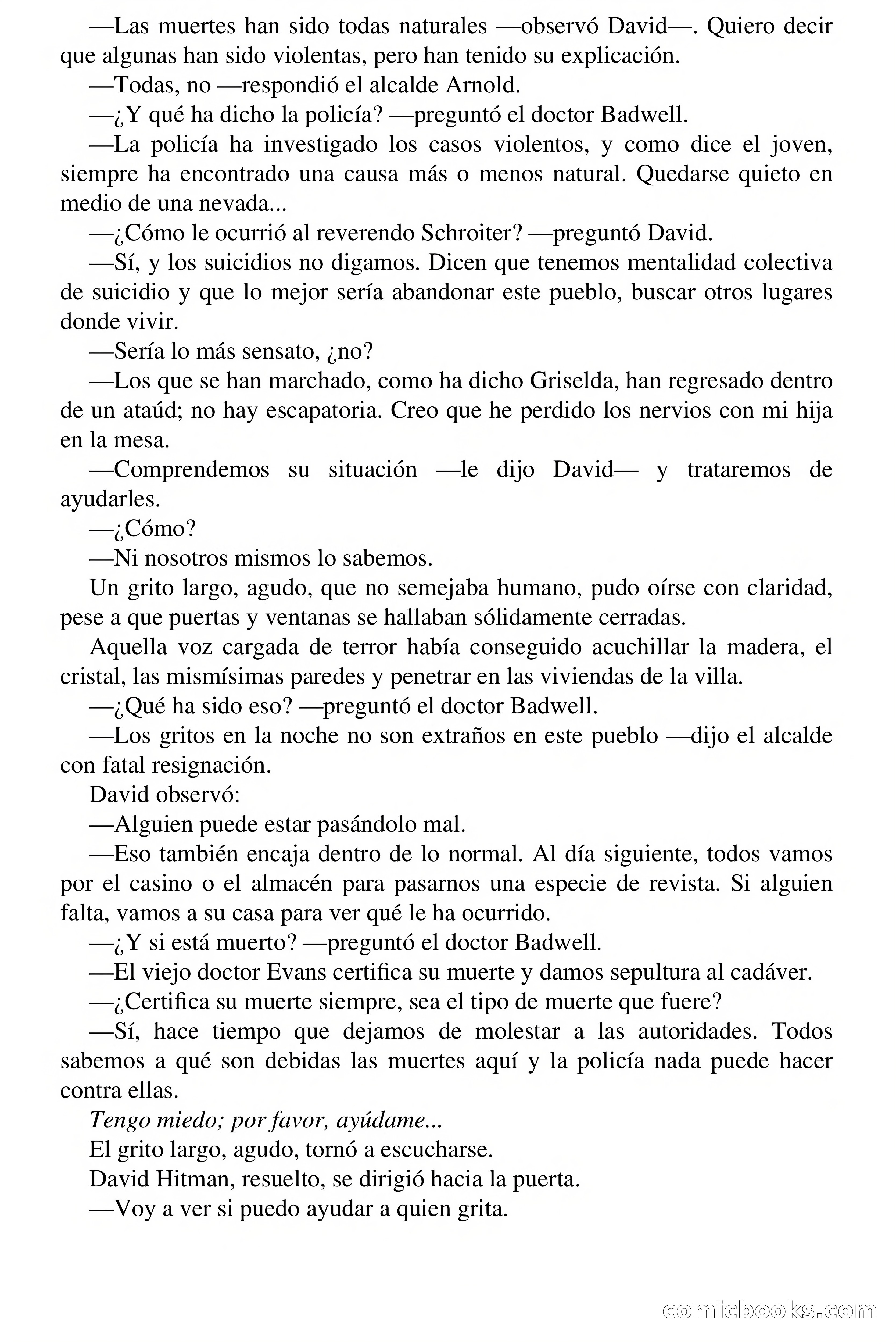Tengo miedo, ayúdame — page 26 of 64