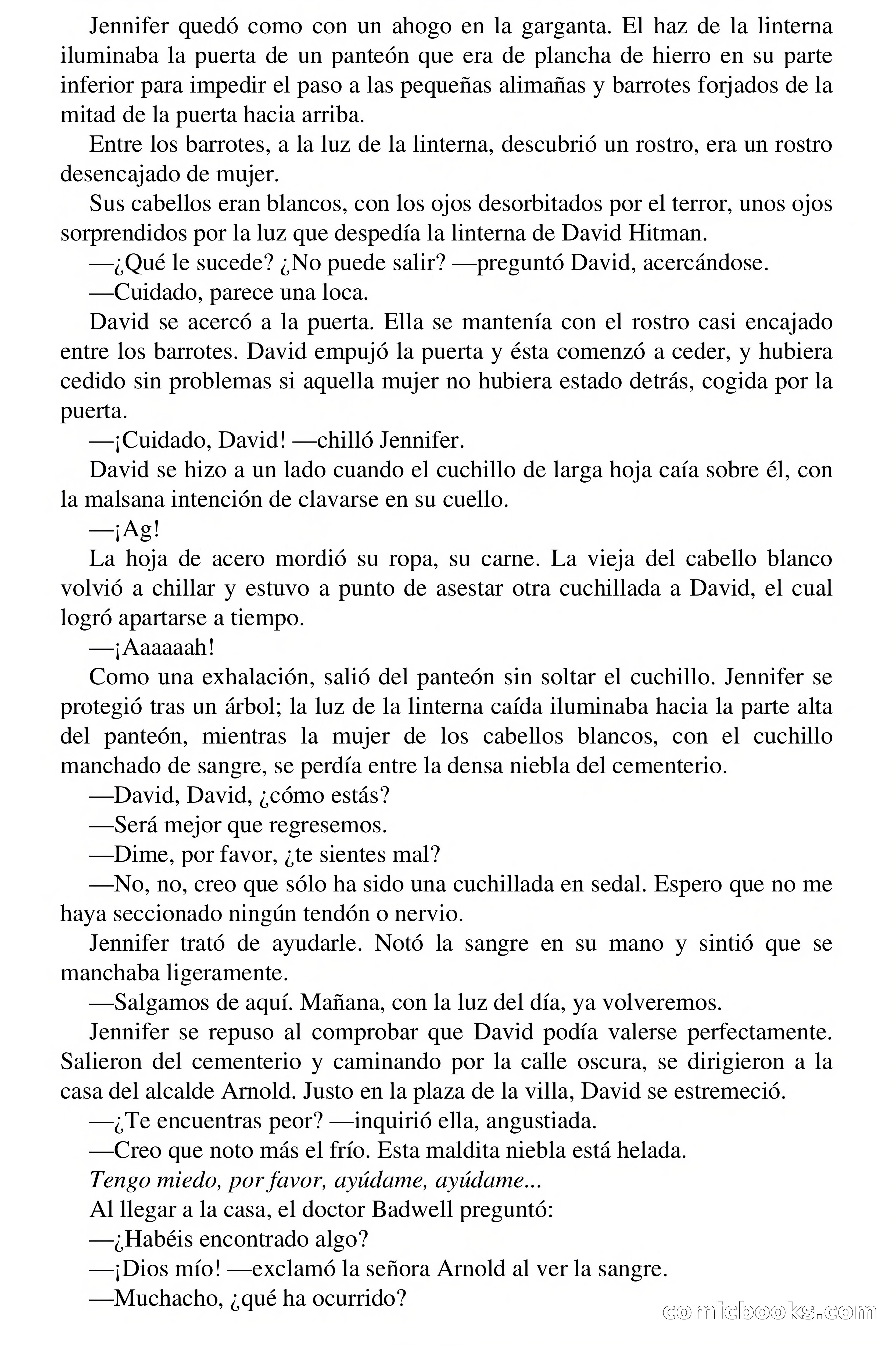 Tengo miedo, ayúdame — page 29 of 64