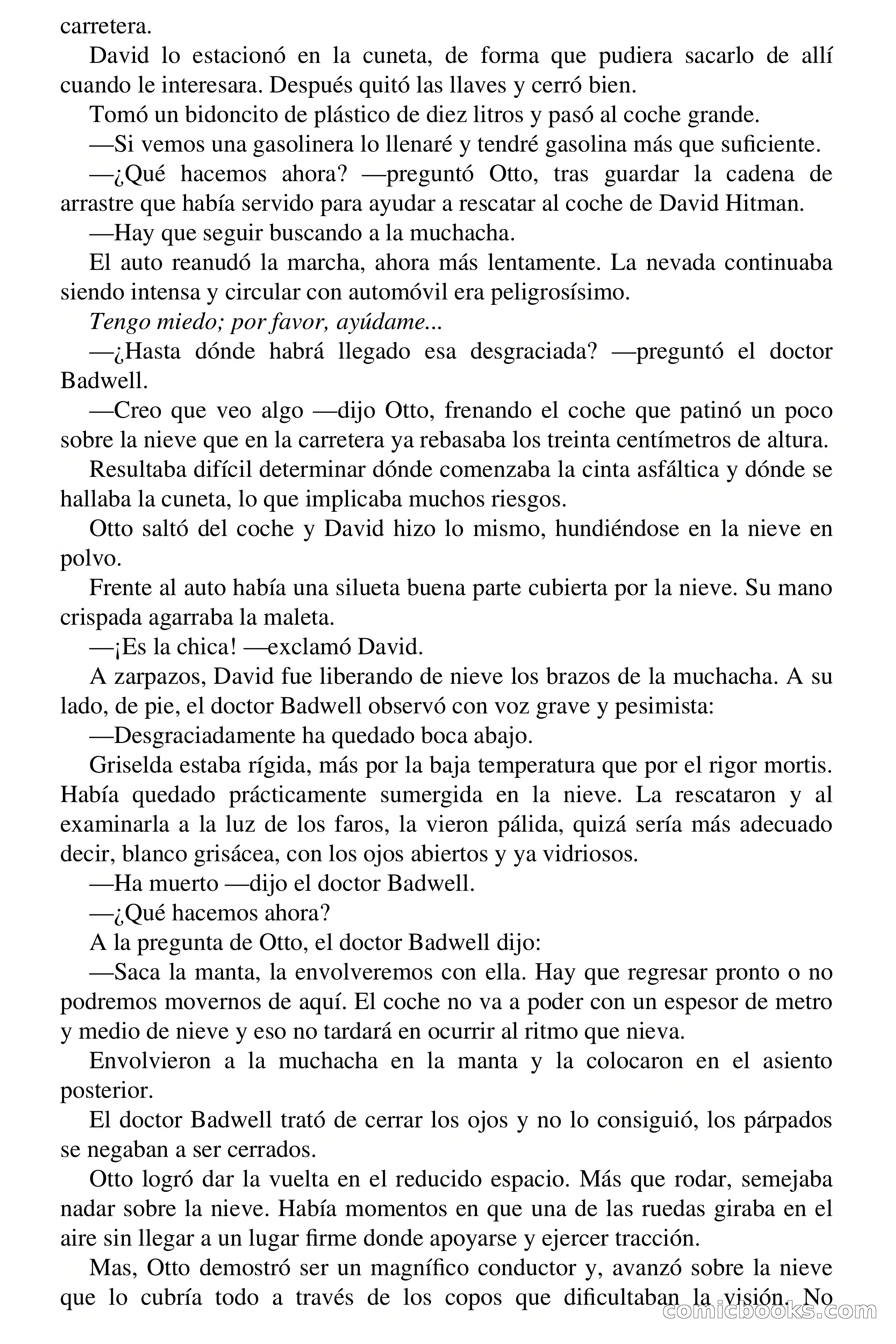 Tengo miedo, ayúdame — page 50 of 64