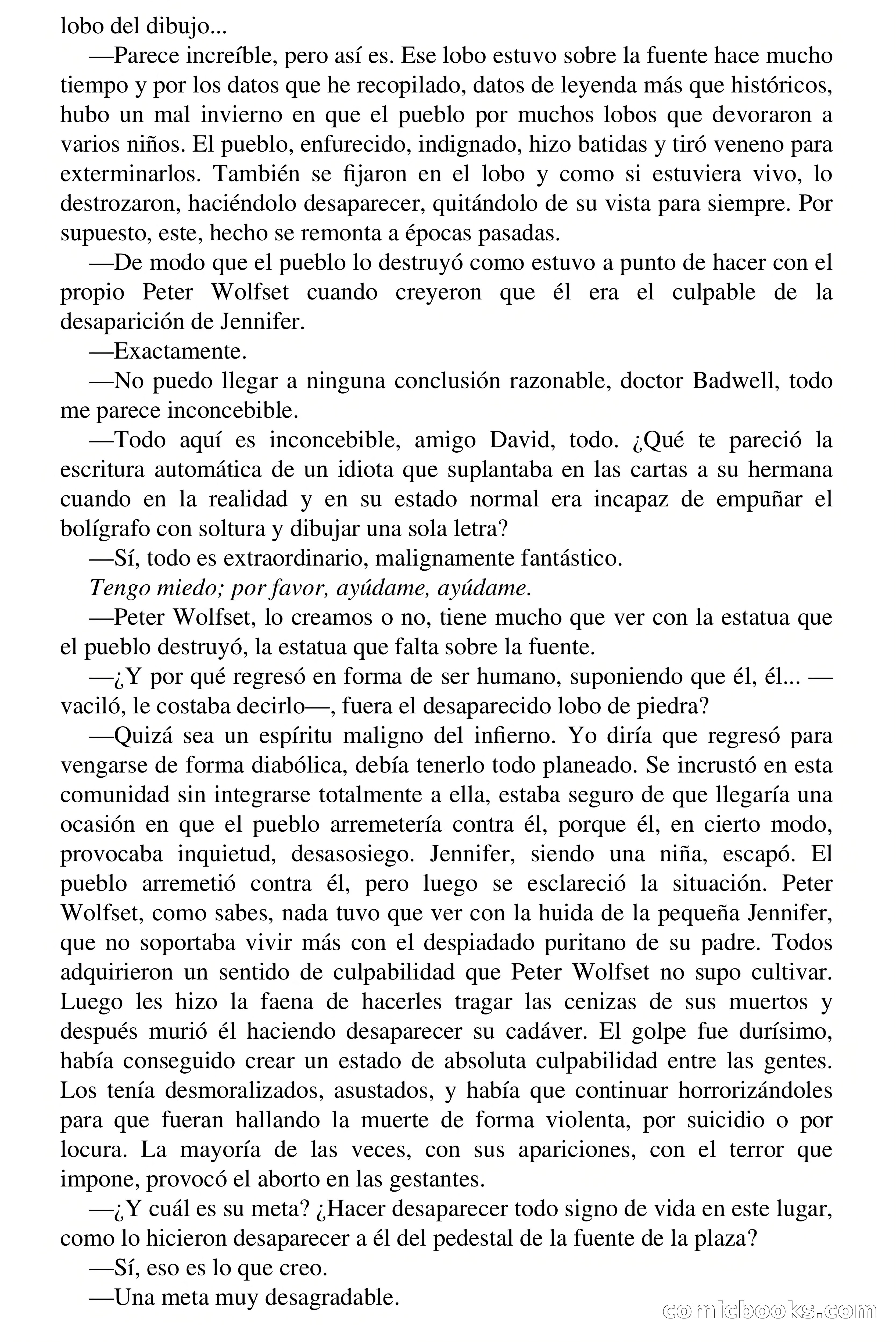 Tengo miedo, ayúdame — page 59 of 64