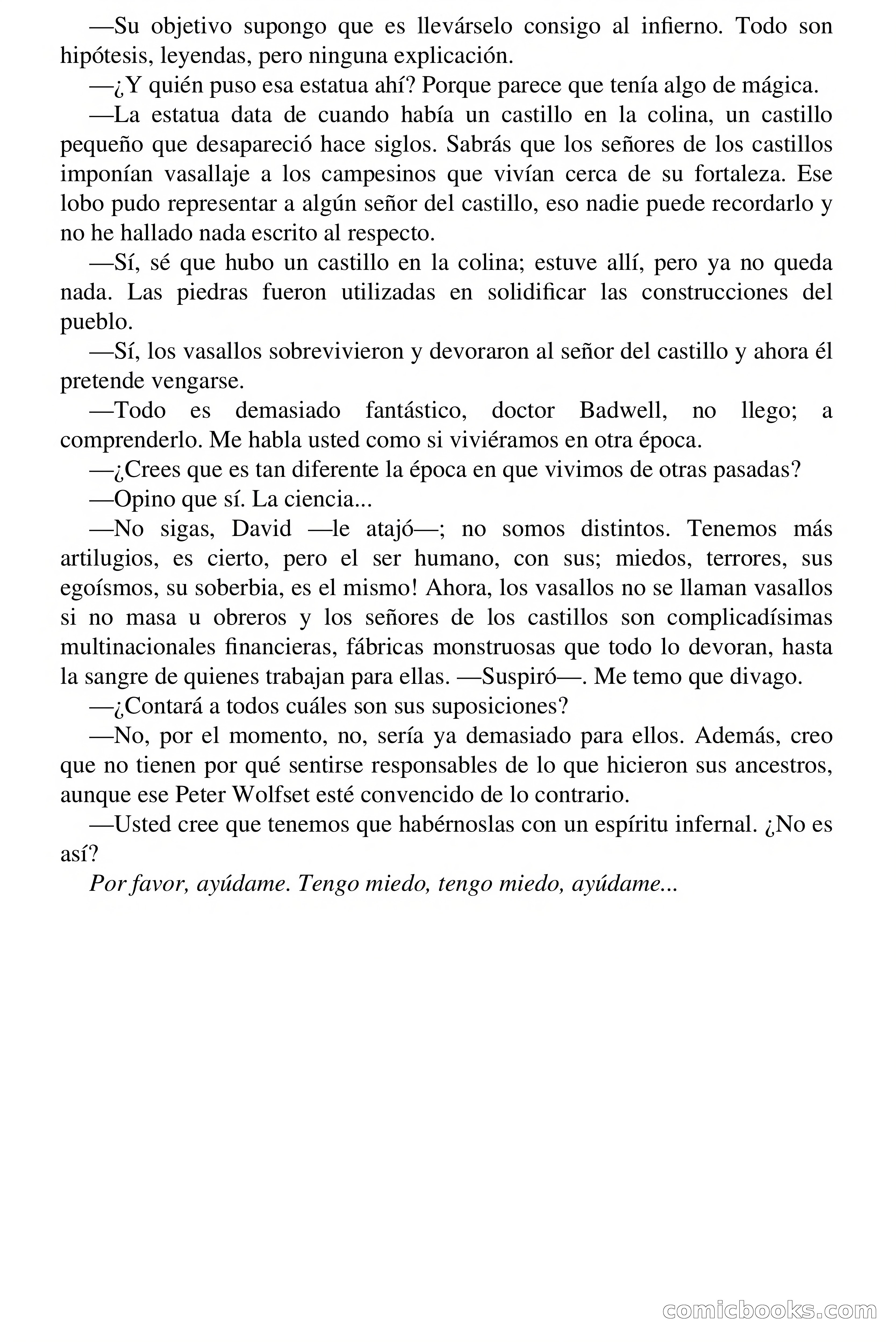 Tengo miedo, ayúdame — page 60 of 64