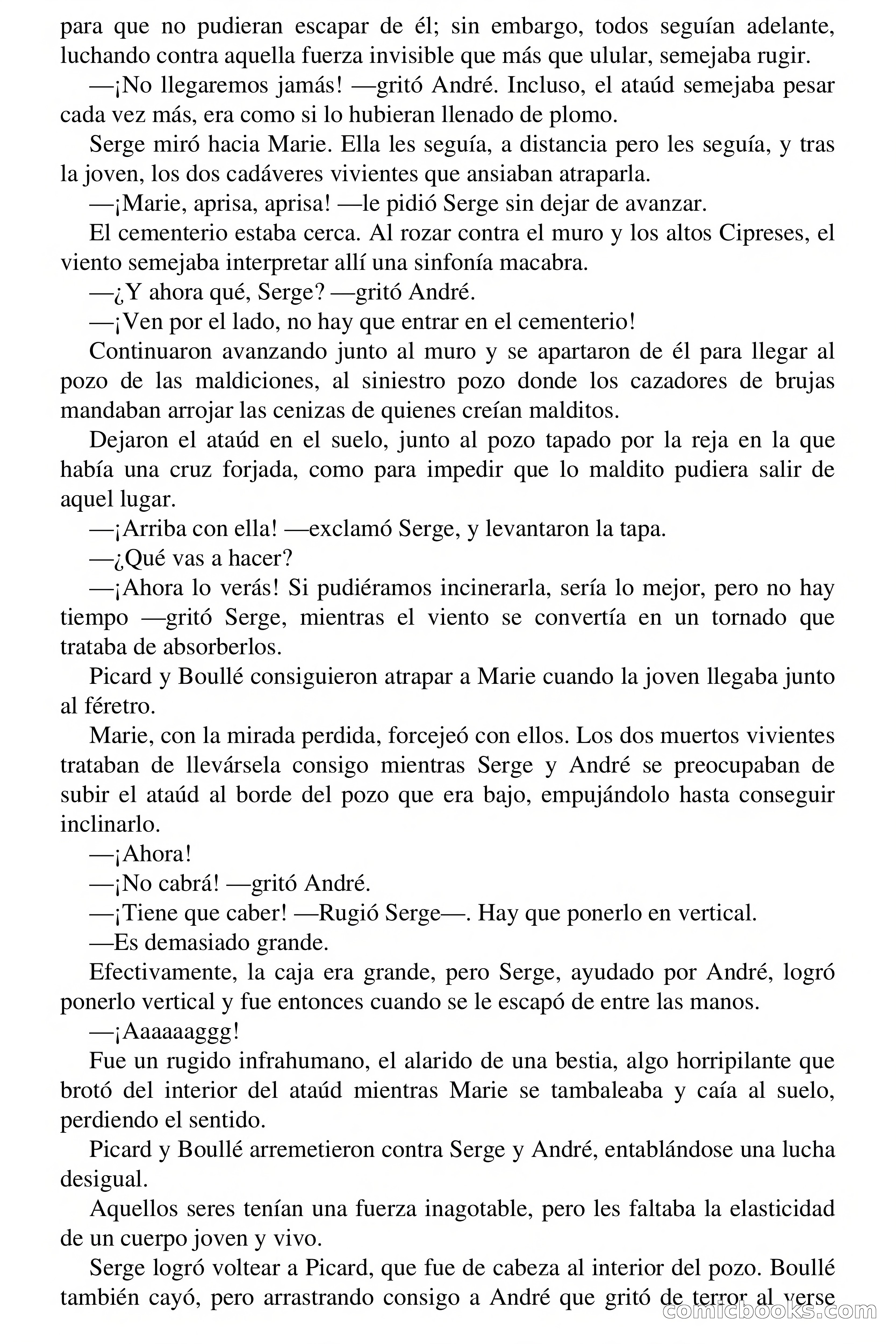 El pozo de las maldiciones — page 63 of 66
