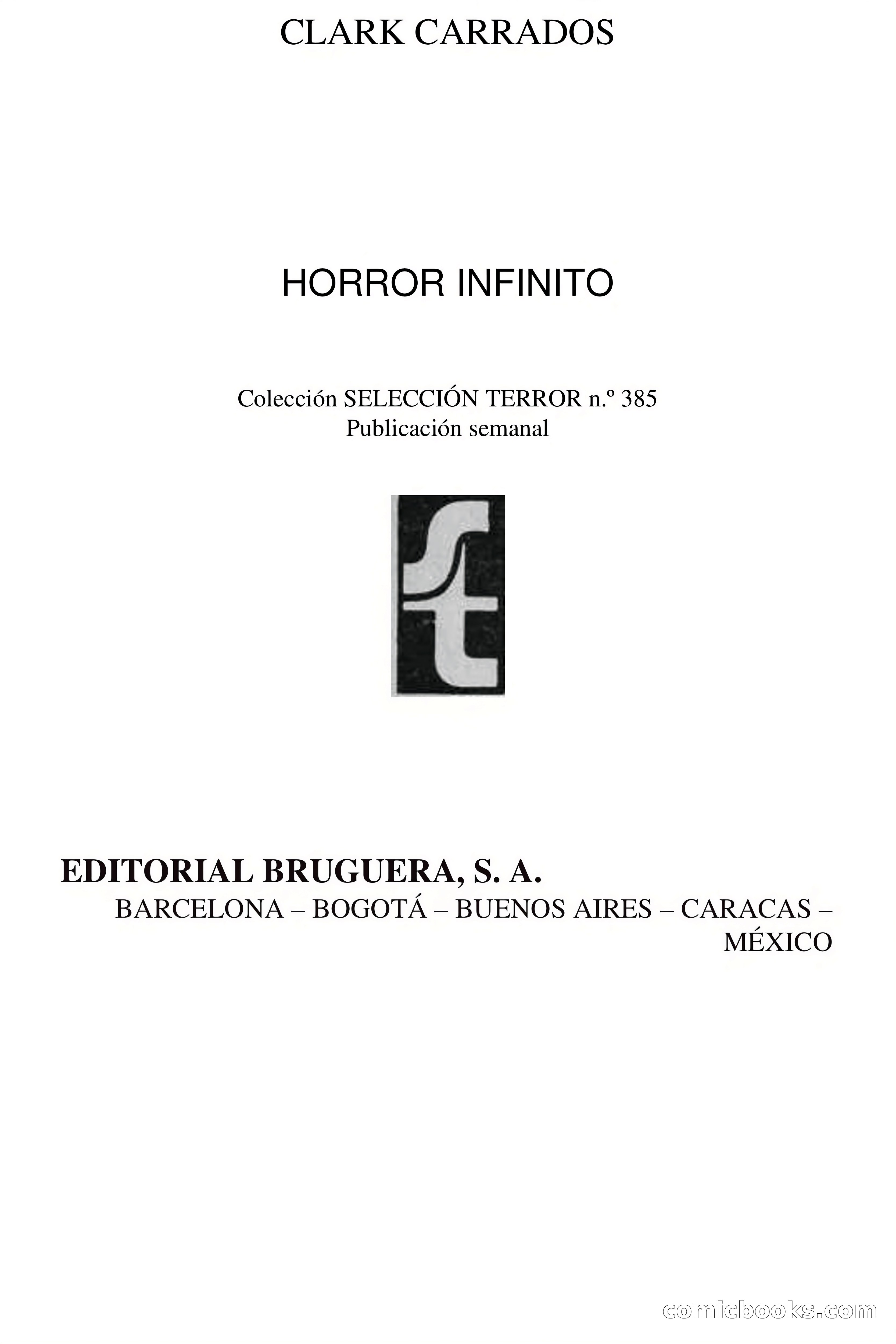 Horror Infinito — page 4 of 73