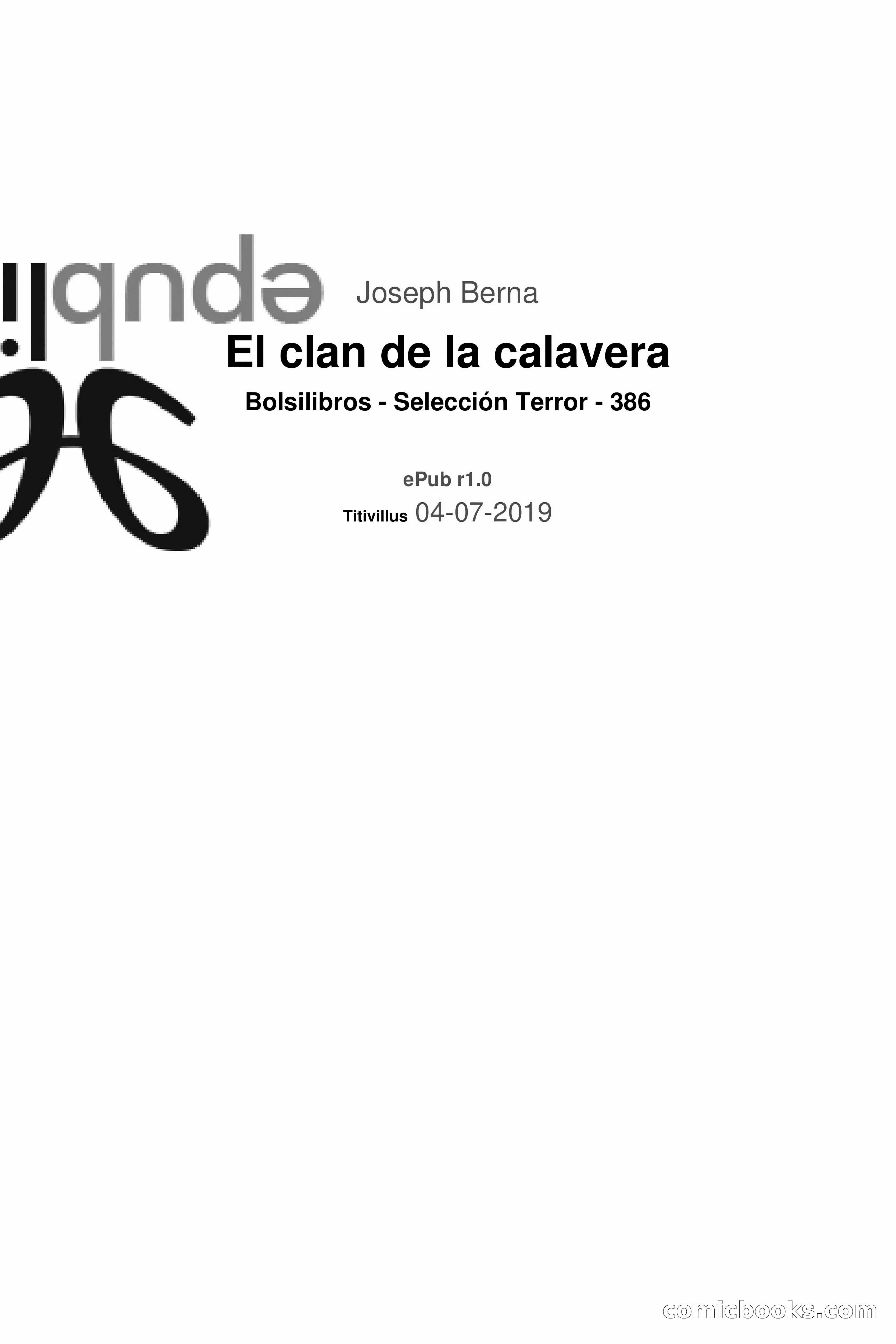 El clan de la calavera — page 3 of 78