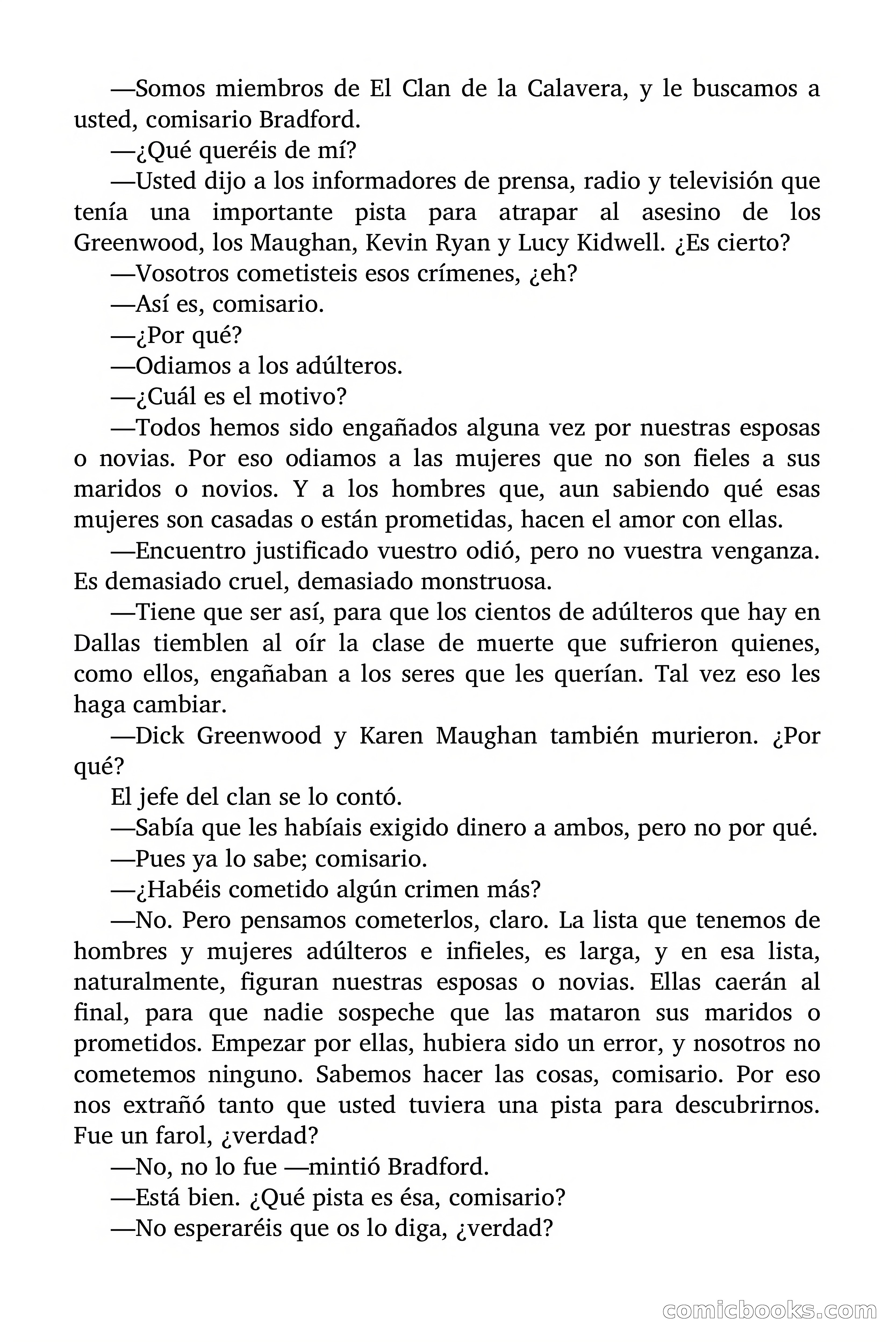 El clan de la calavera — page 72 of 78