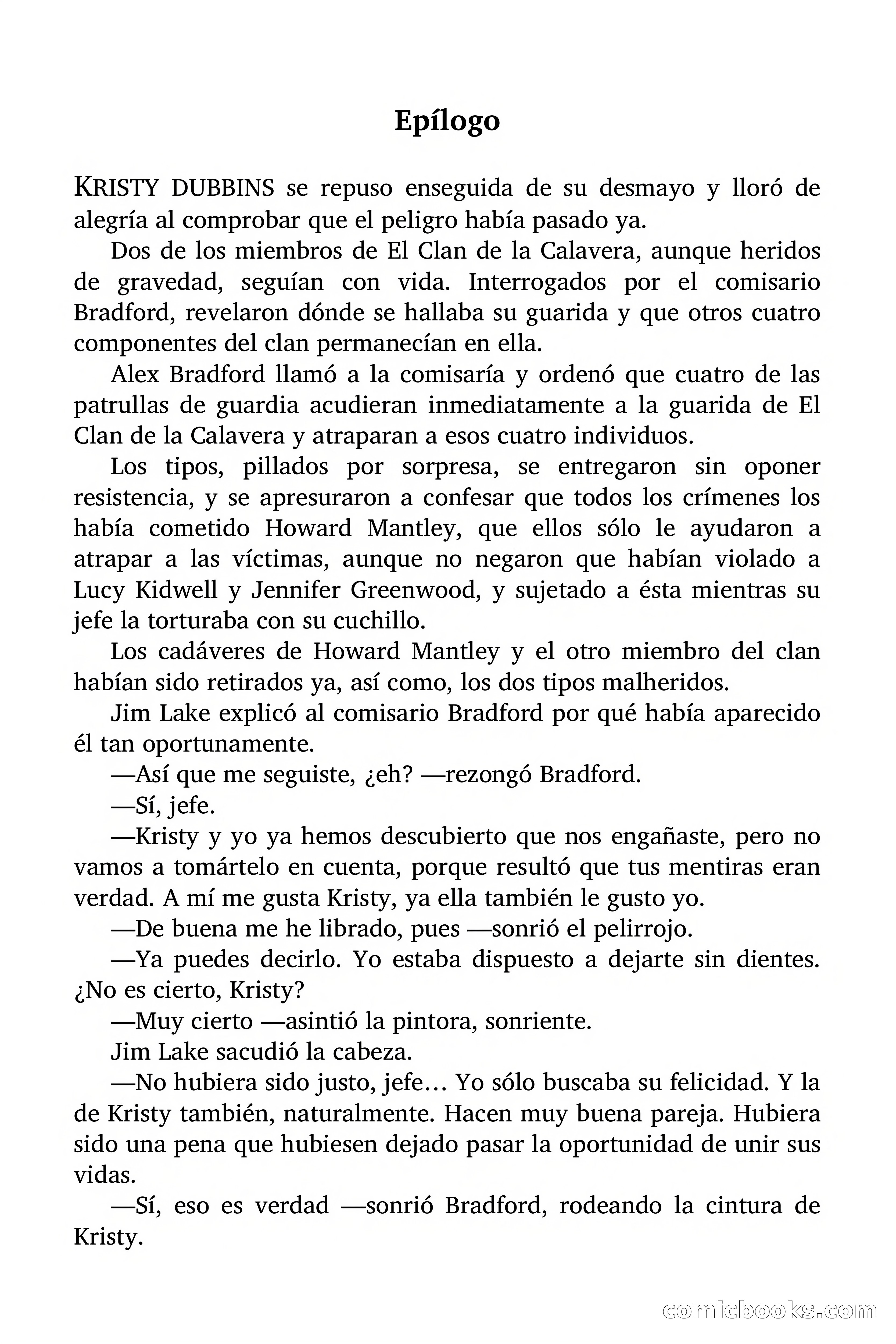 El clan de la calavera — page 76 of 78