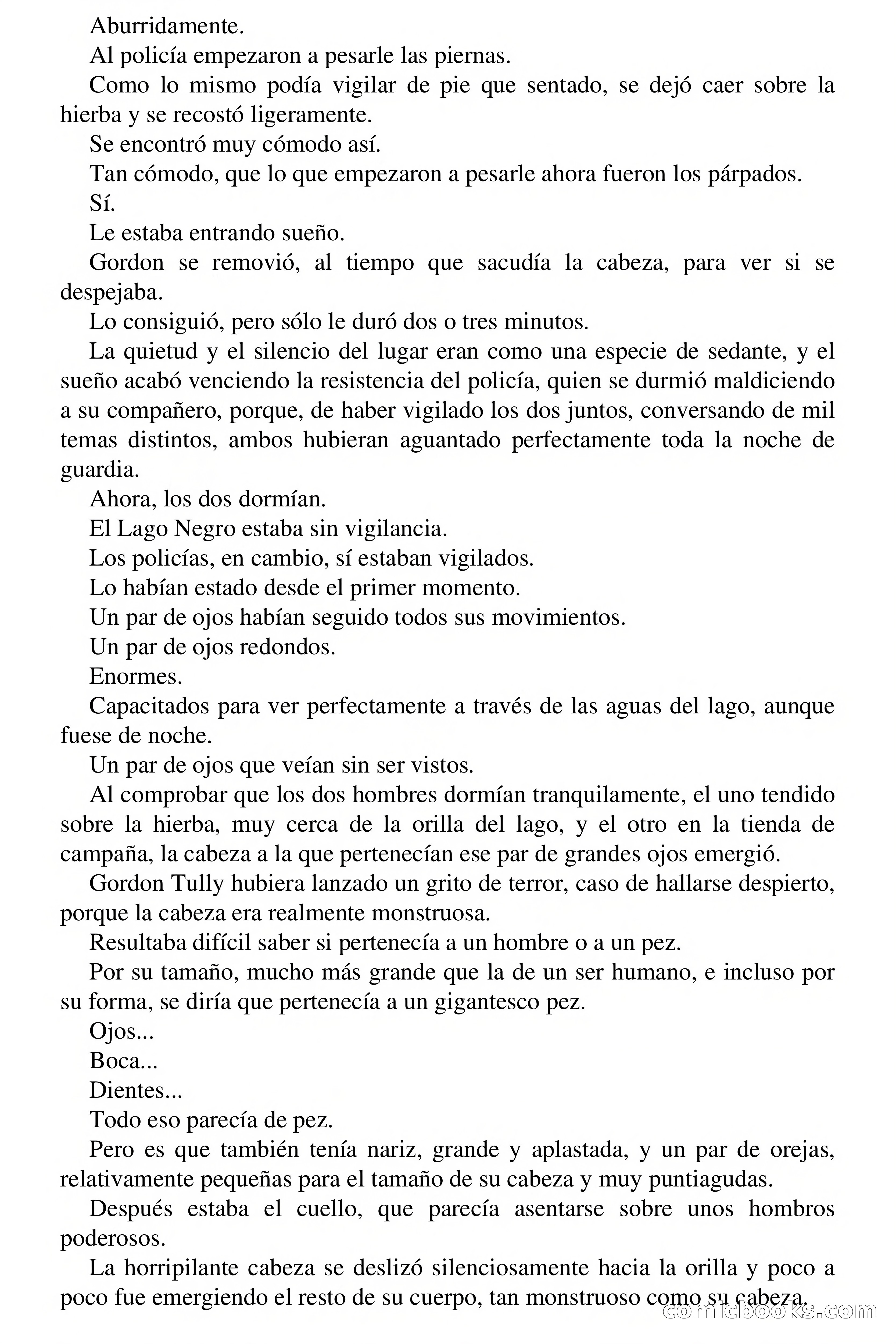 Terror en el lago negro — page 20 of 65
