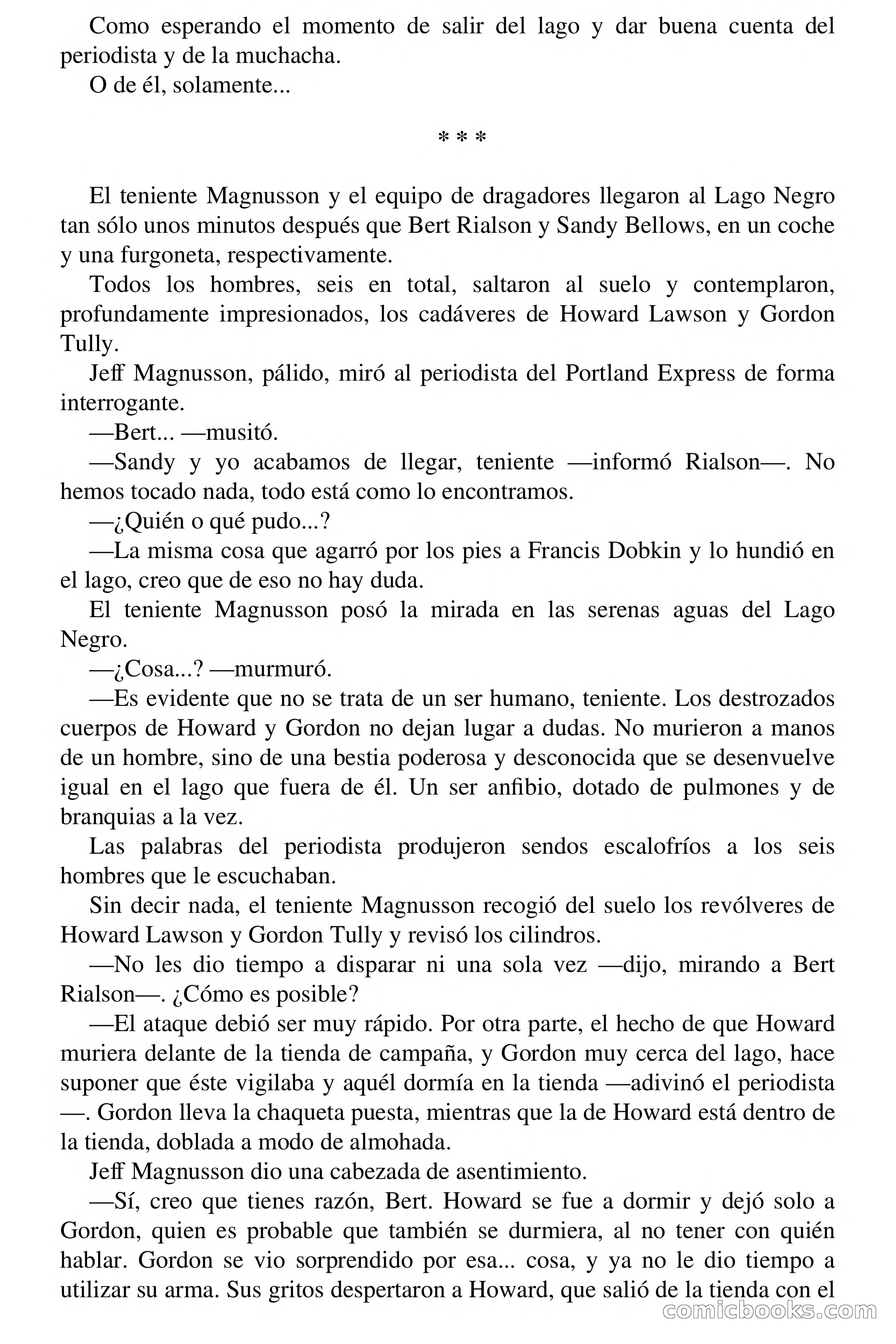 Terror en el lago negro — page 28 of 65