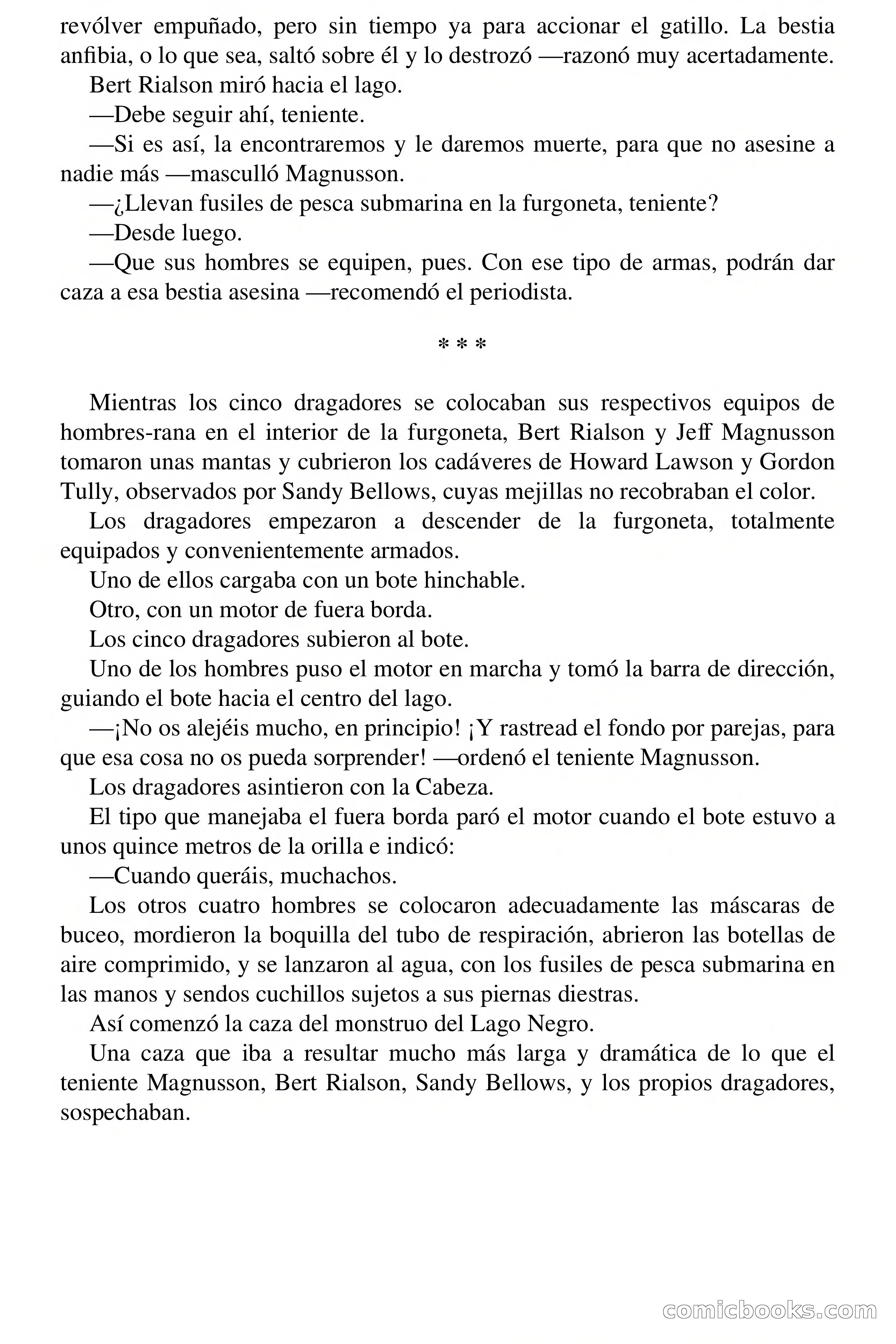Terror en el lago negro — page 29 of 65
