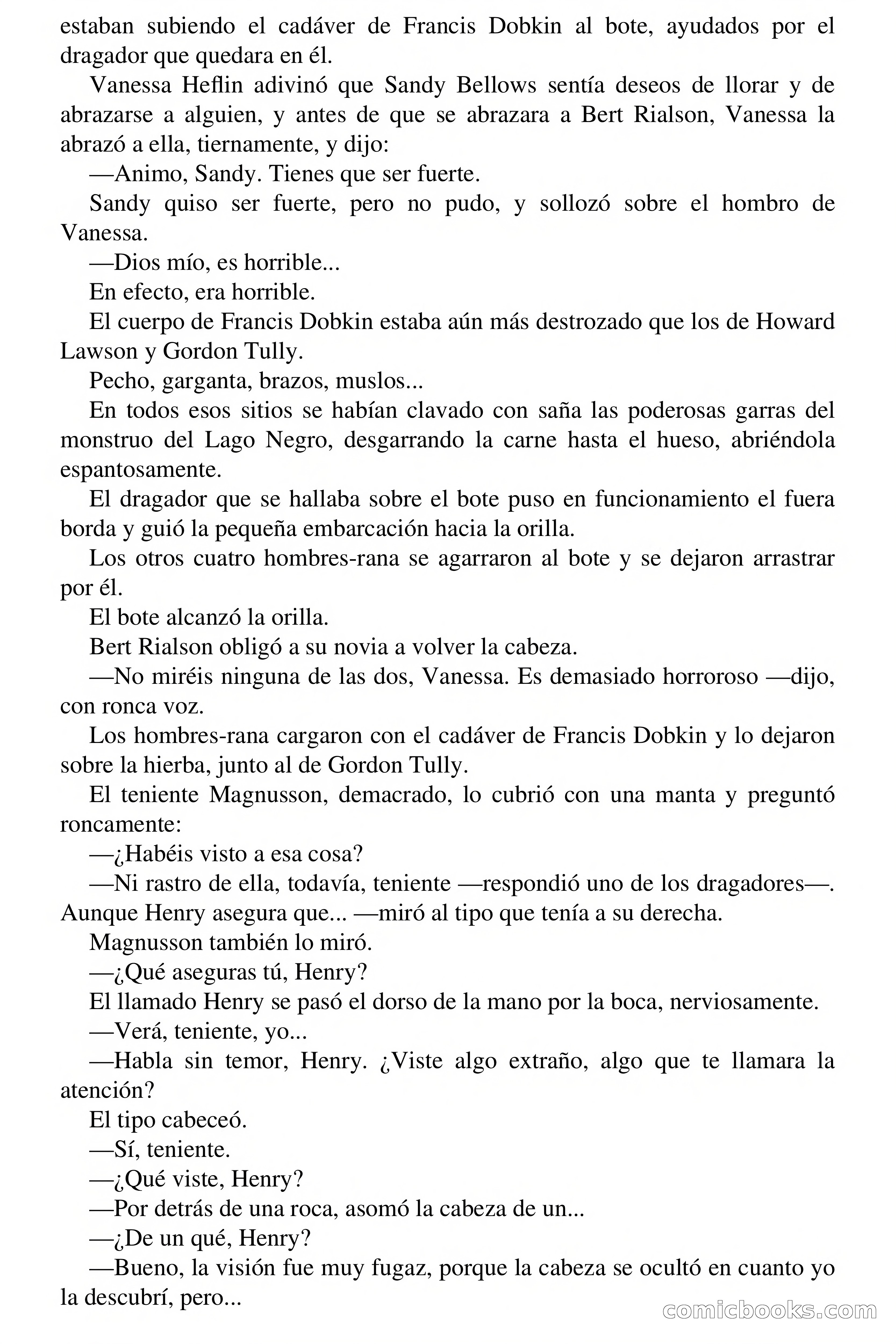 Terror en el lago negro — page 33 of 65