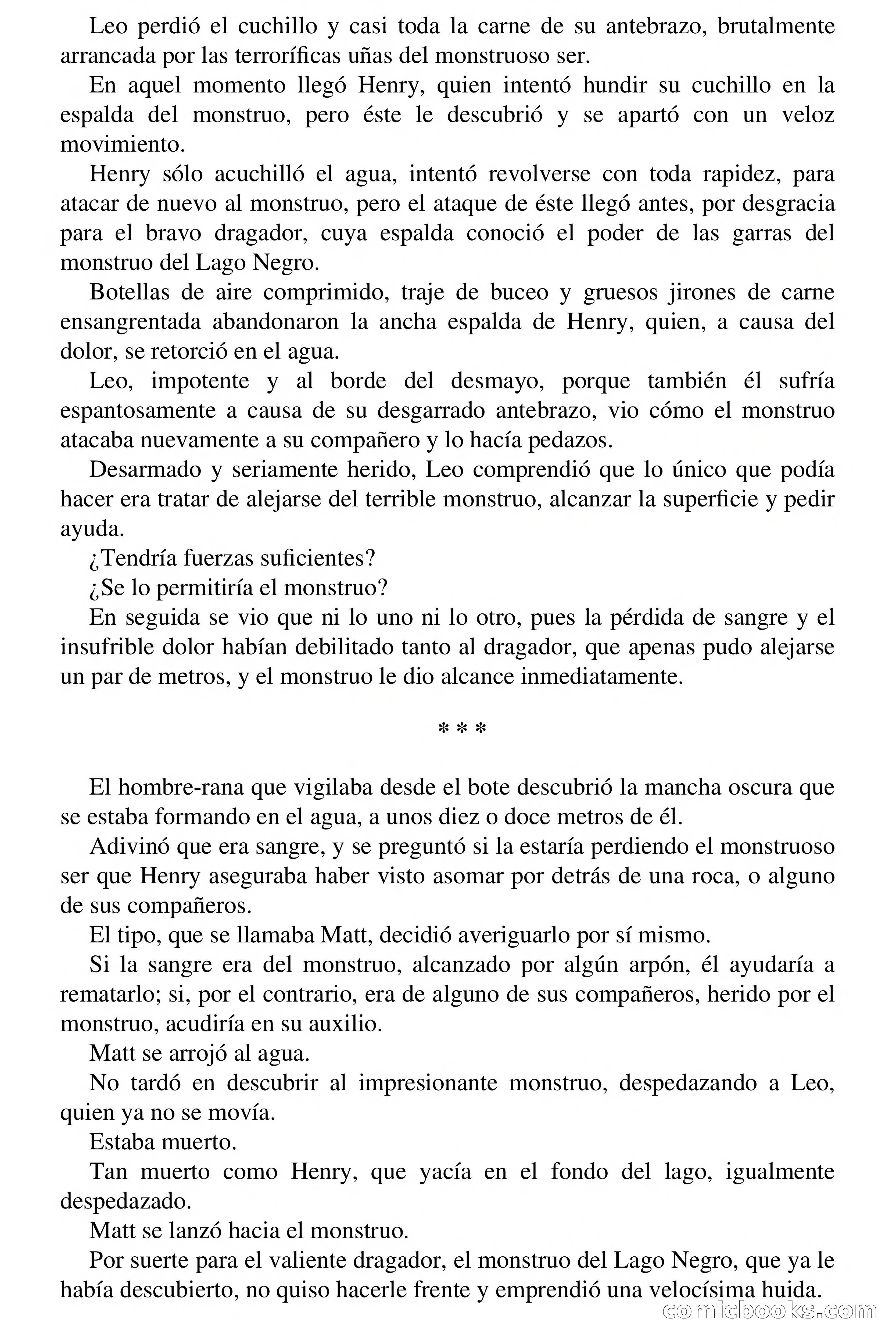 Terror en el lago negro — page 36 of 65