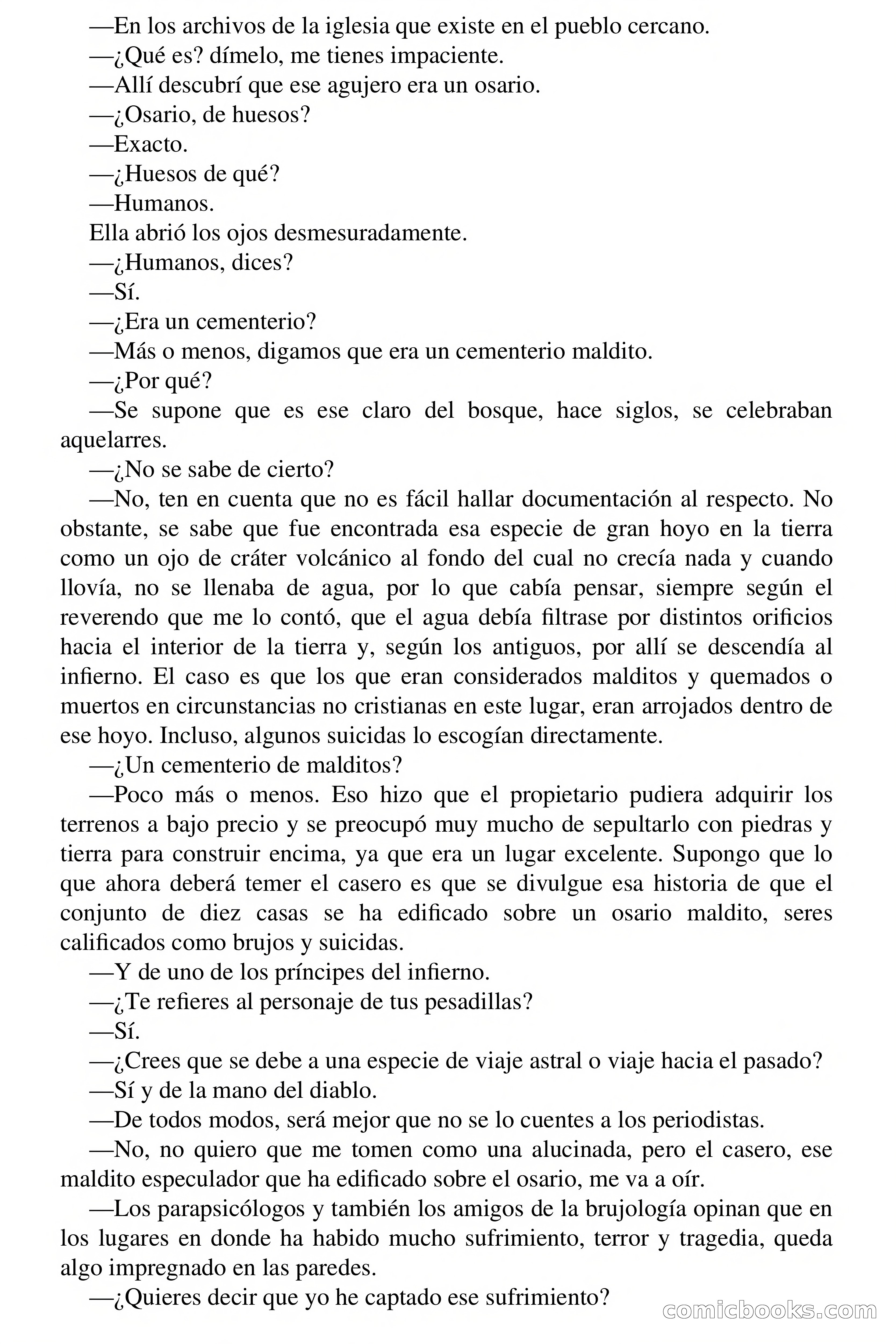 El osario de la urbanización — page 62 of 69