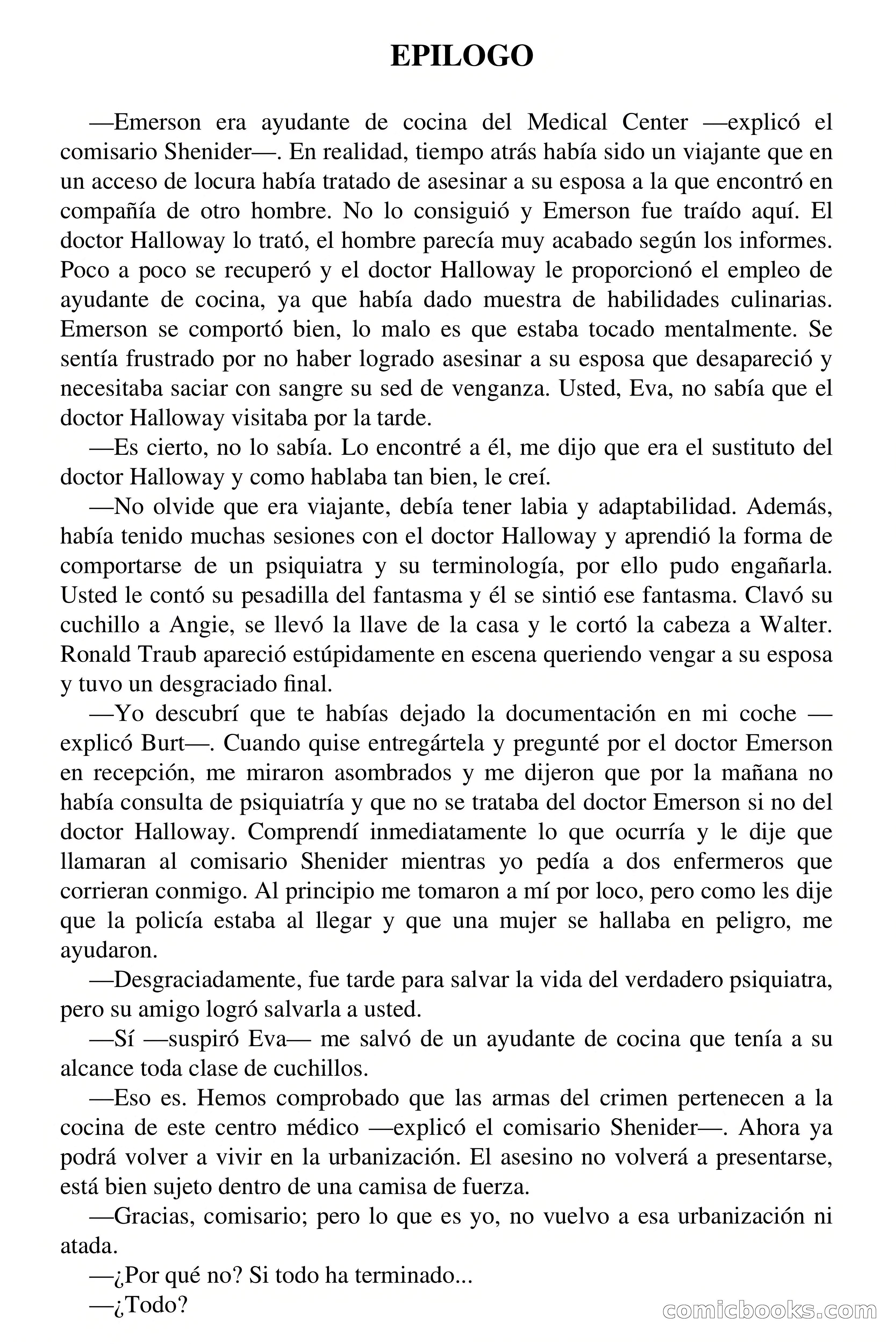 El osario de la urbanización — page 68 of 69
