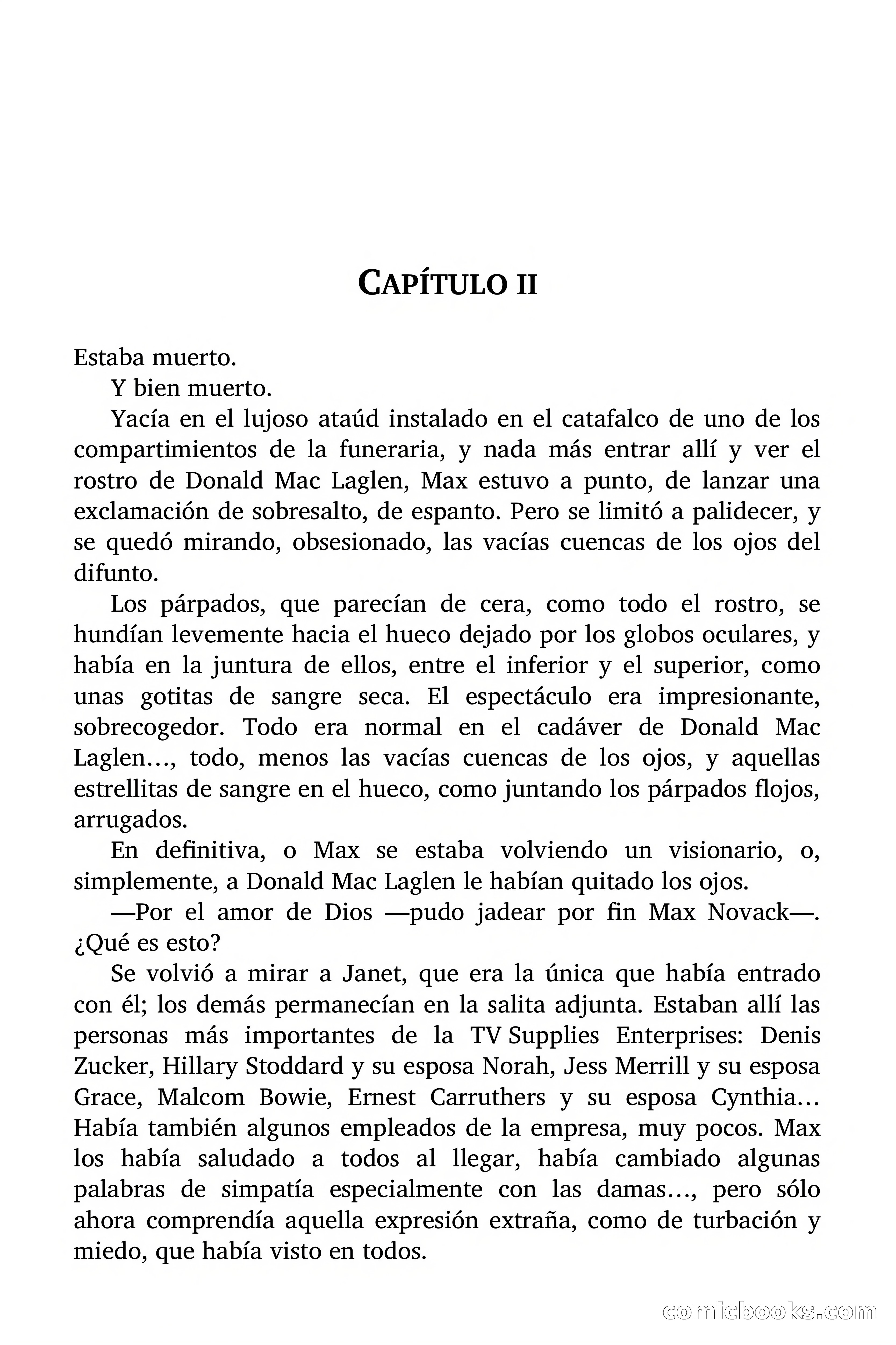 Los pérfidos ojos del muerto — page 14 of 85