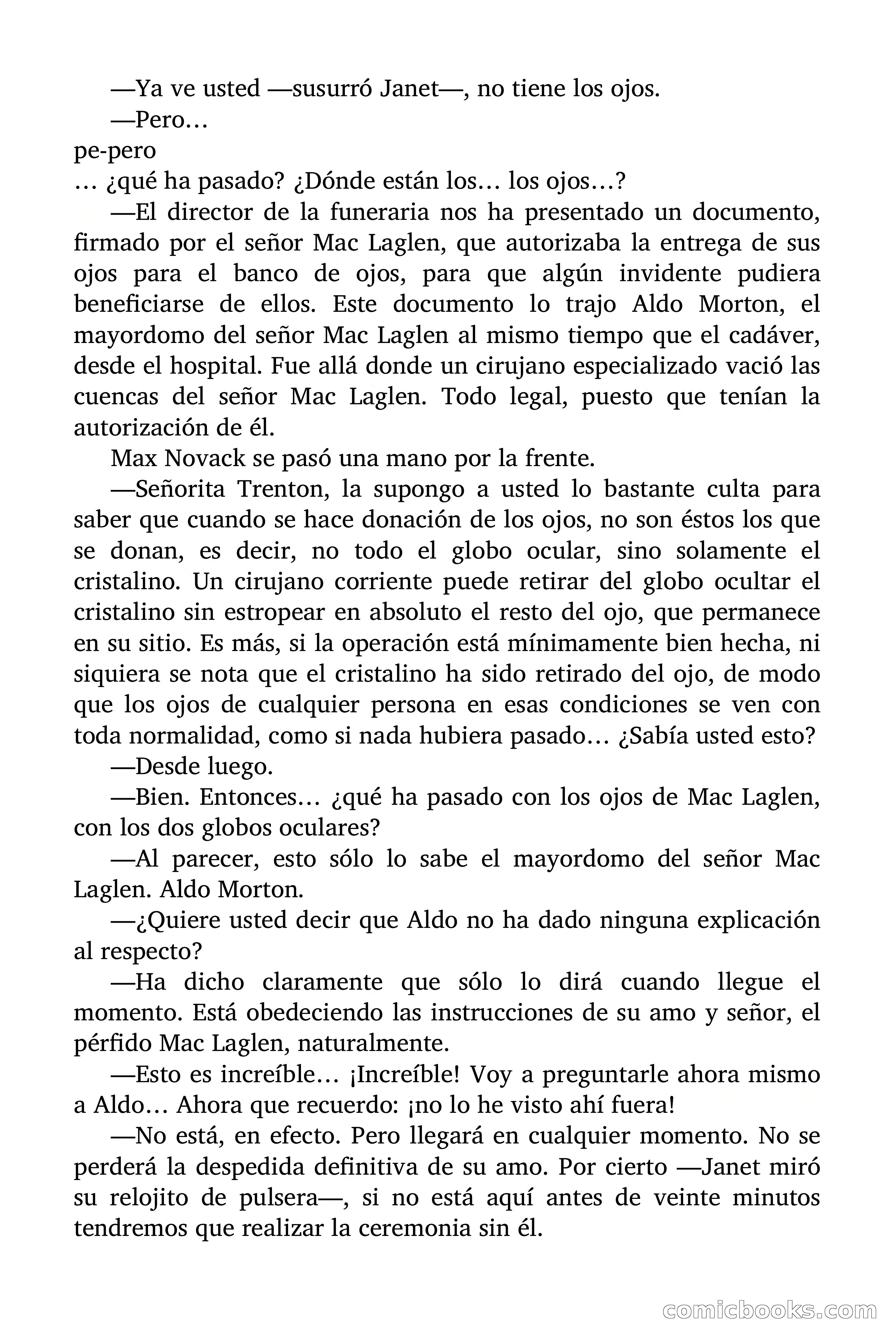 Los pérfidos ojos del muerto — page 15 of 85
