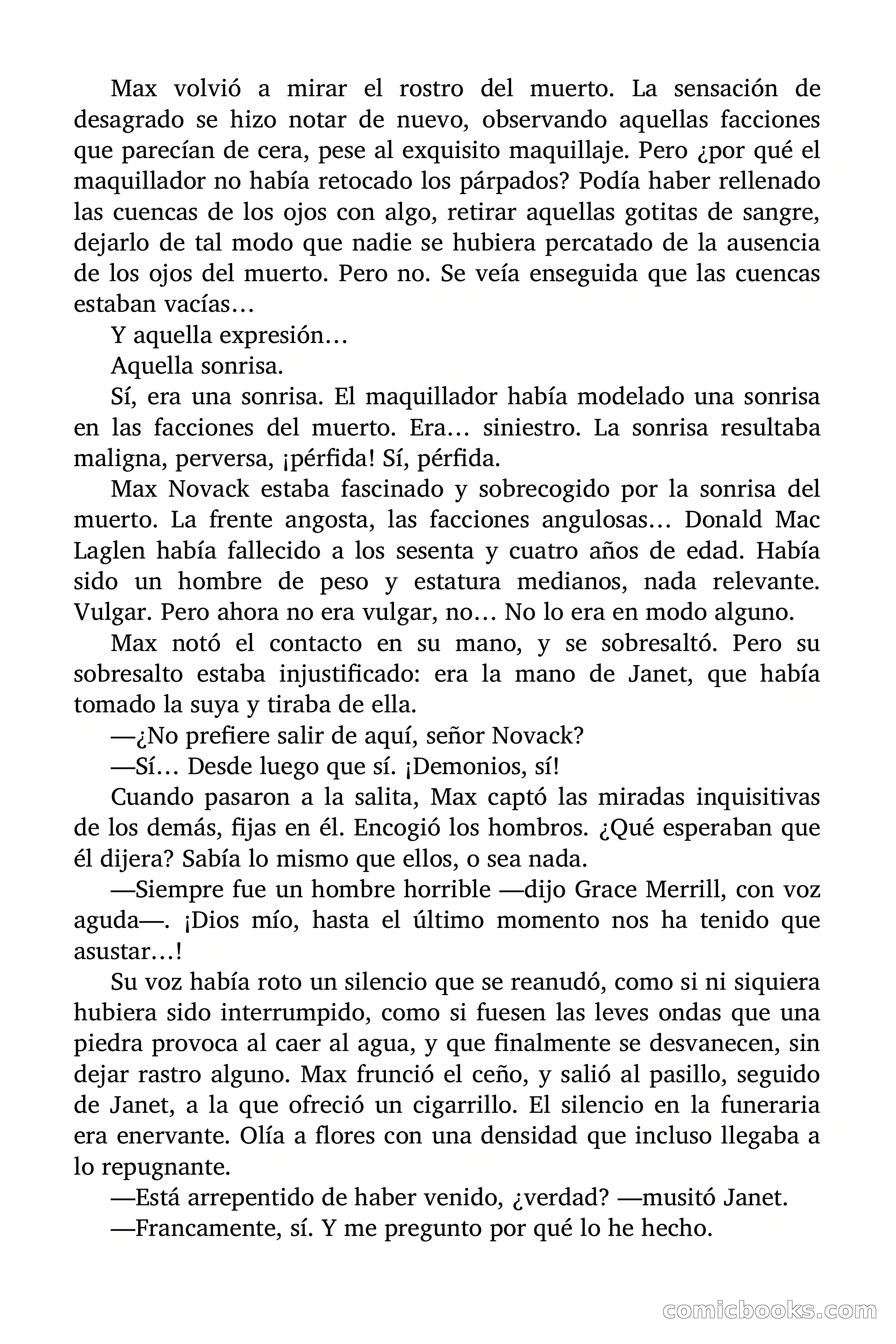 Los pérfidos ojos del muerto — page 16 of 85