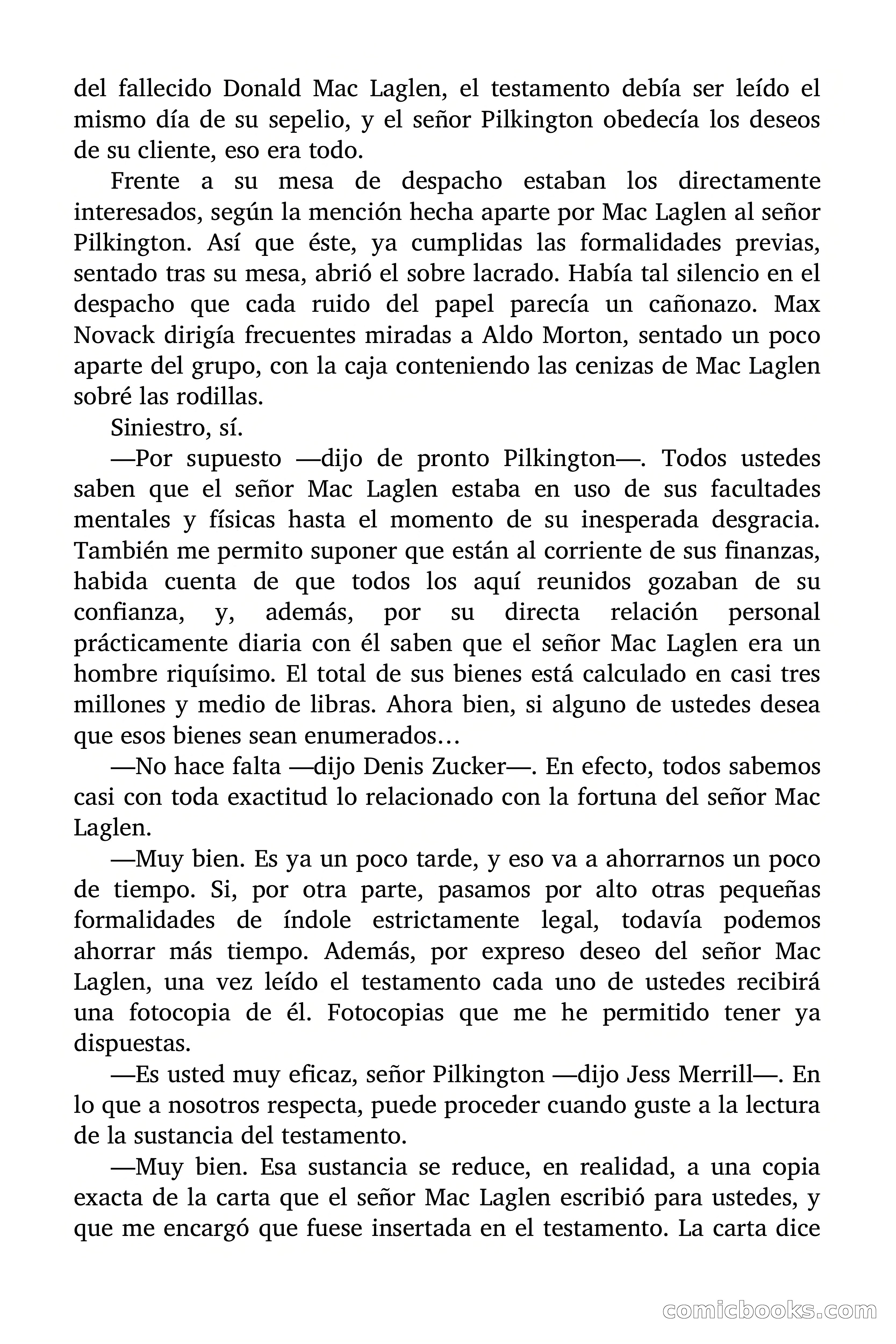 Los pérfidos ojos del muerto — page 20 of 85