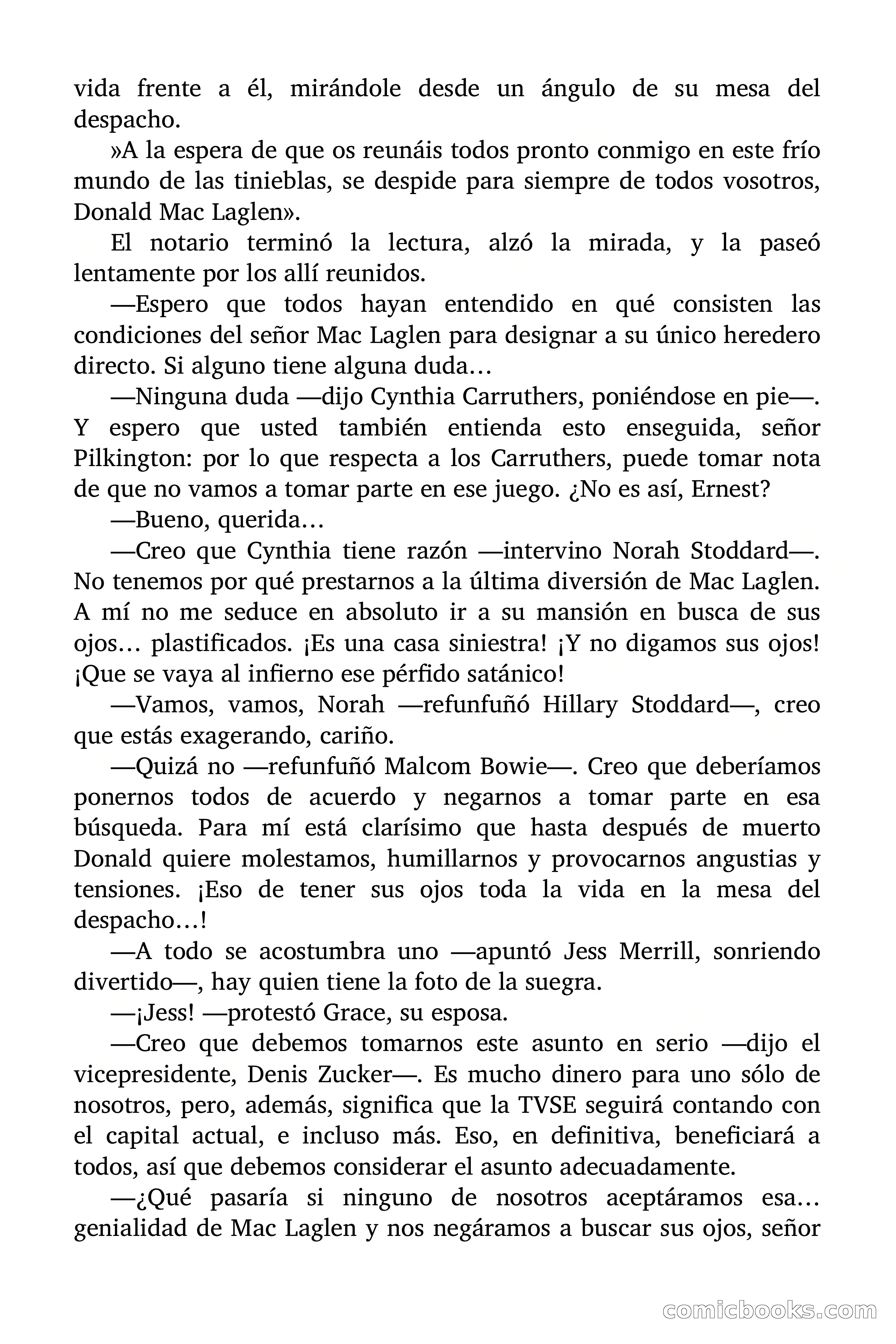 Los pérfidos ojos del muerto — page 23 of 85