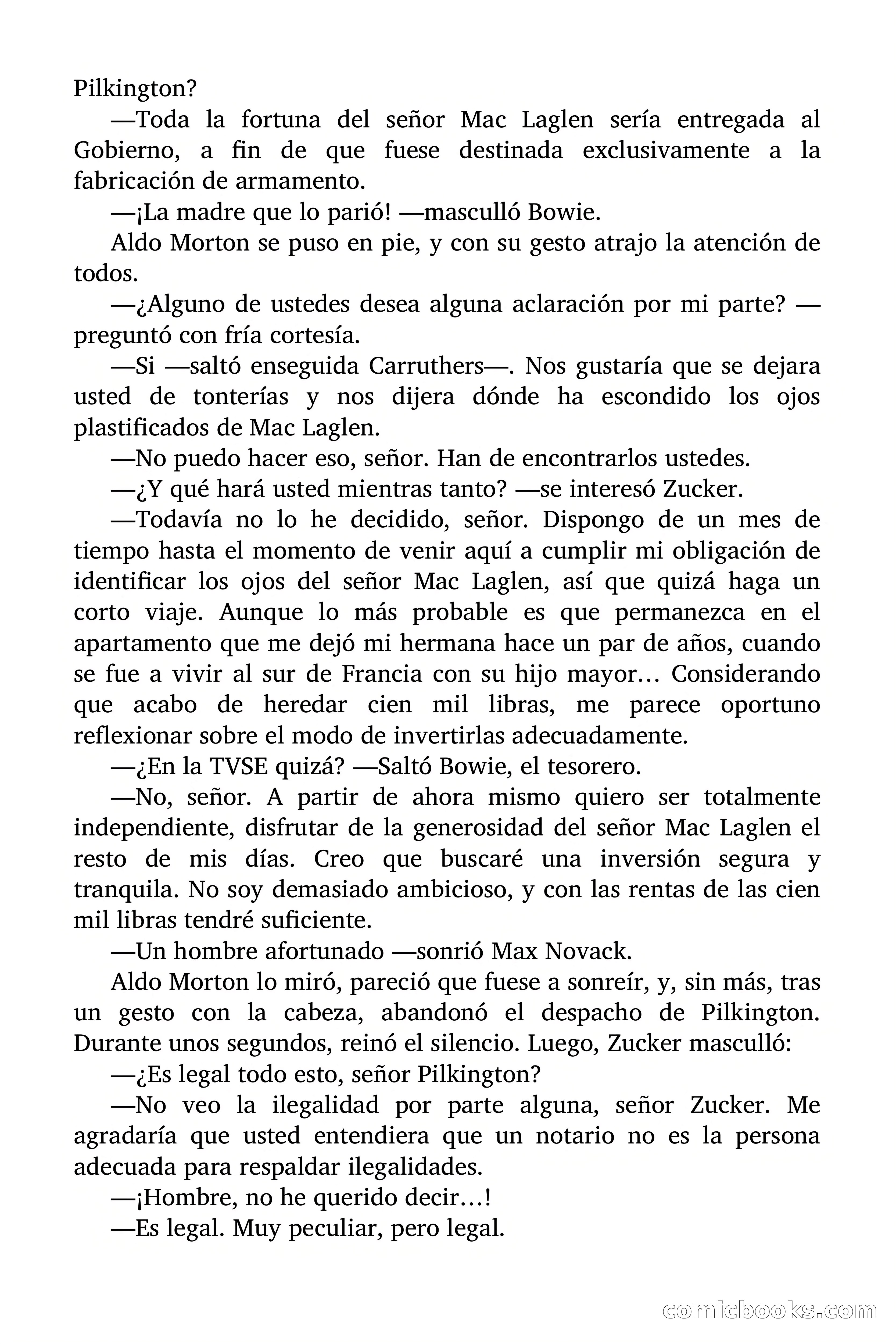 Los pérfidos ojos del muerto — page 24 of 85