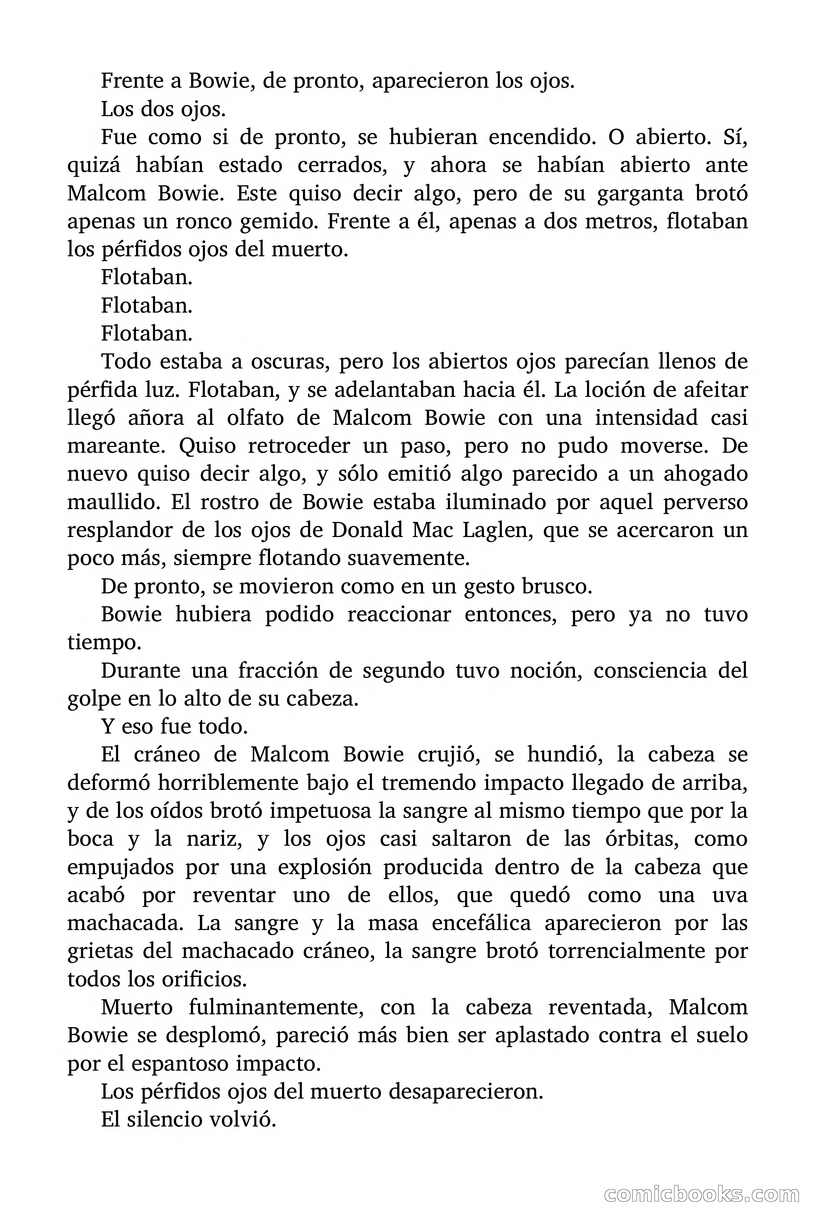 Los pérfidos ojos del muerto — page 32 of 85