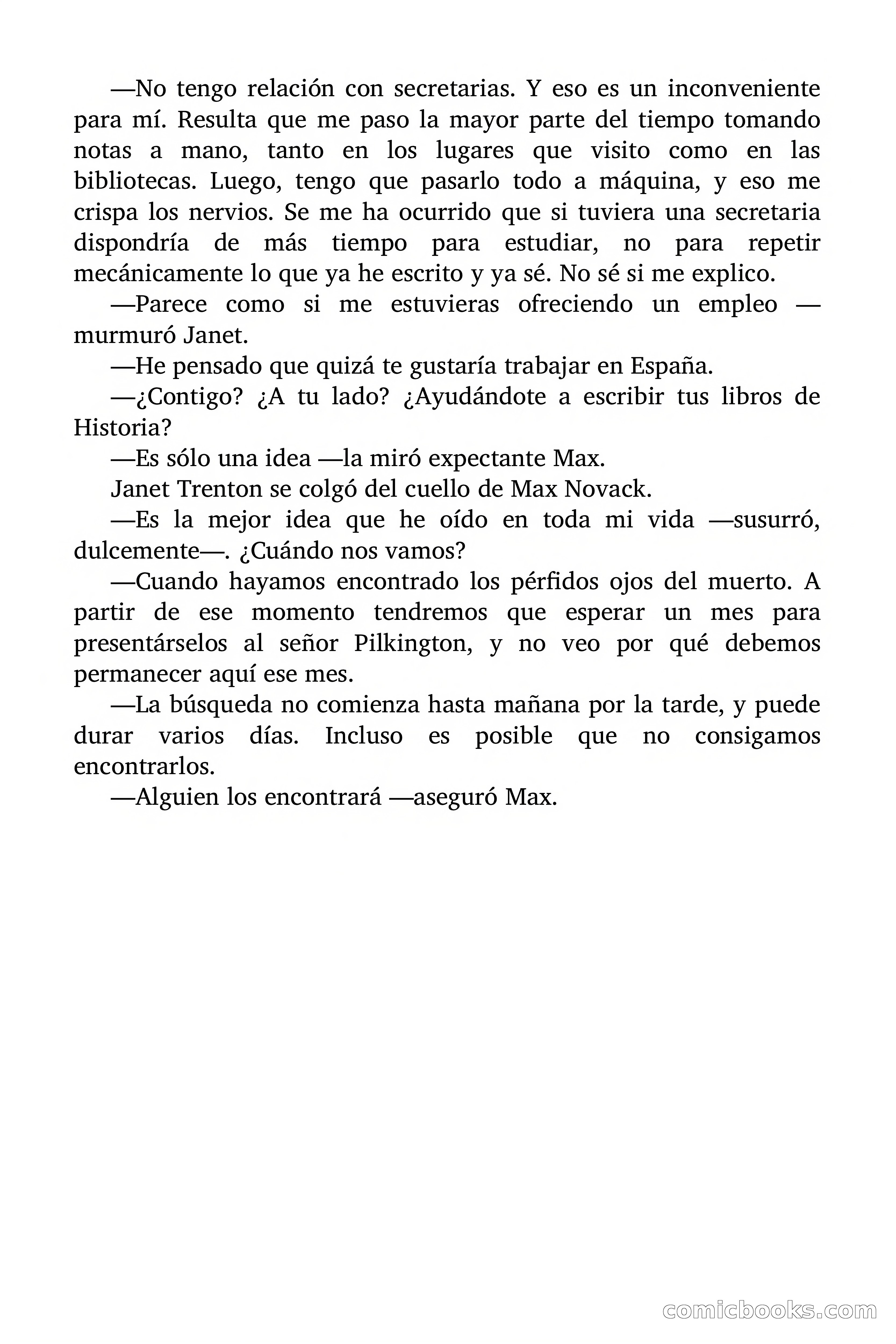 Los pérfidos ojos del muerto — page 34 of 85