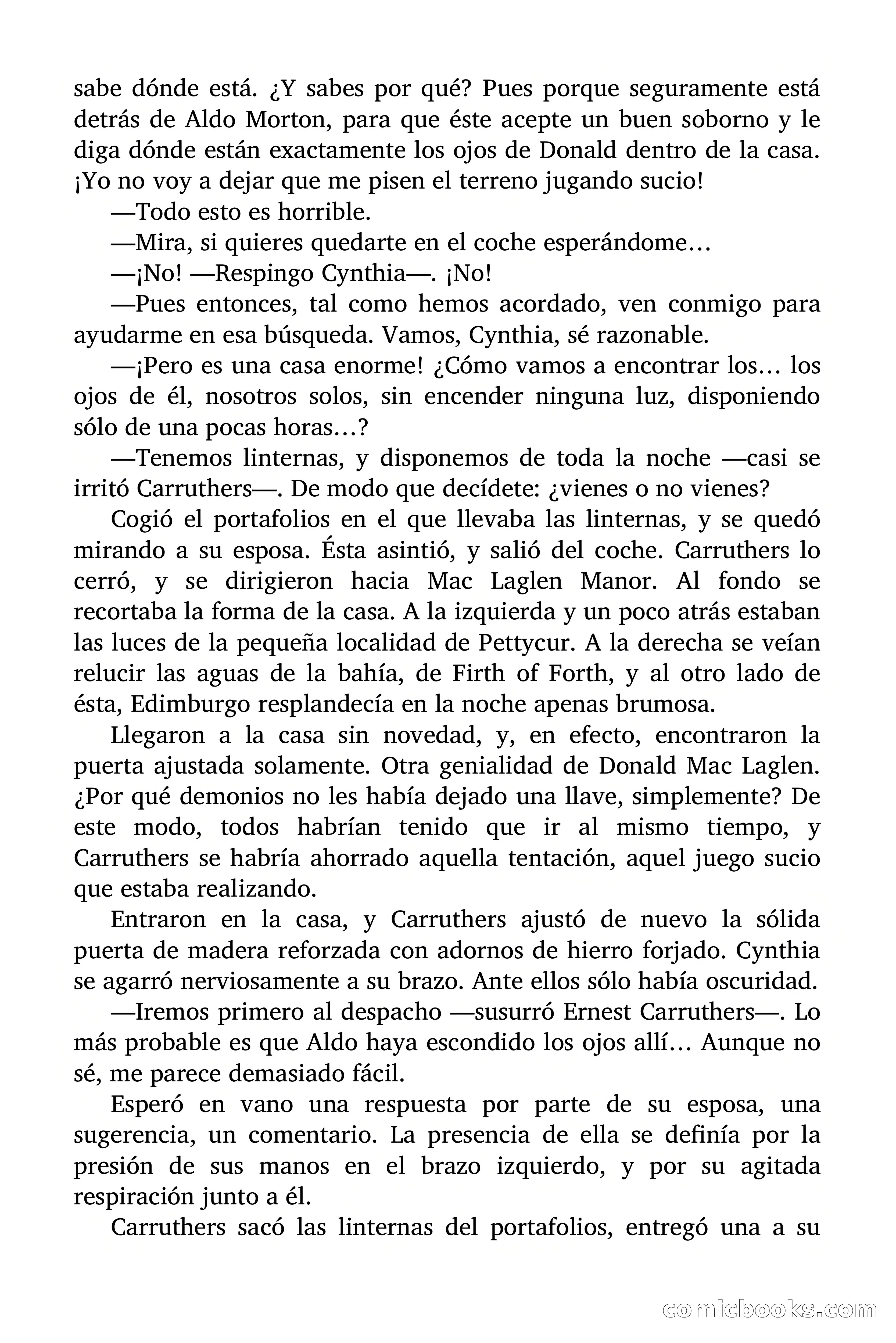 Los pérfidos ojos del muerto — page 36 of 85