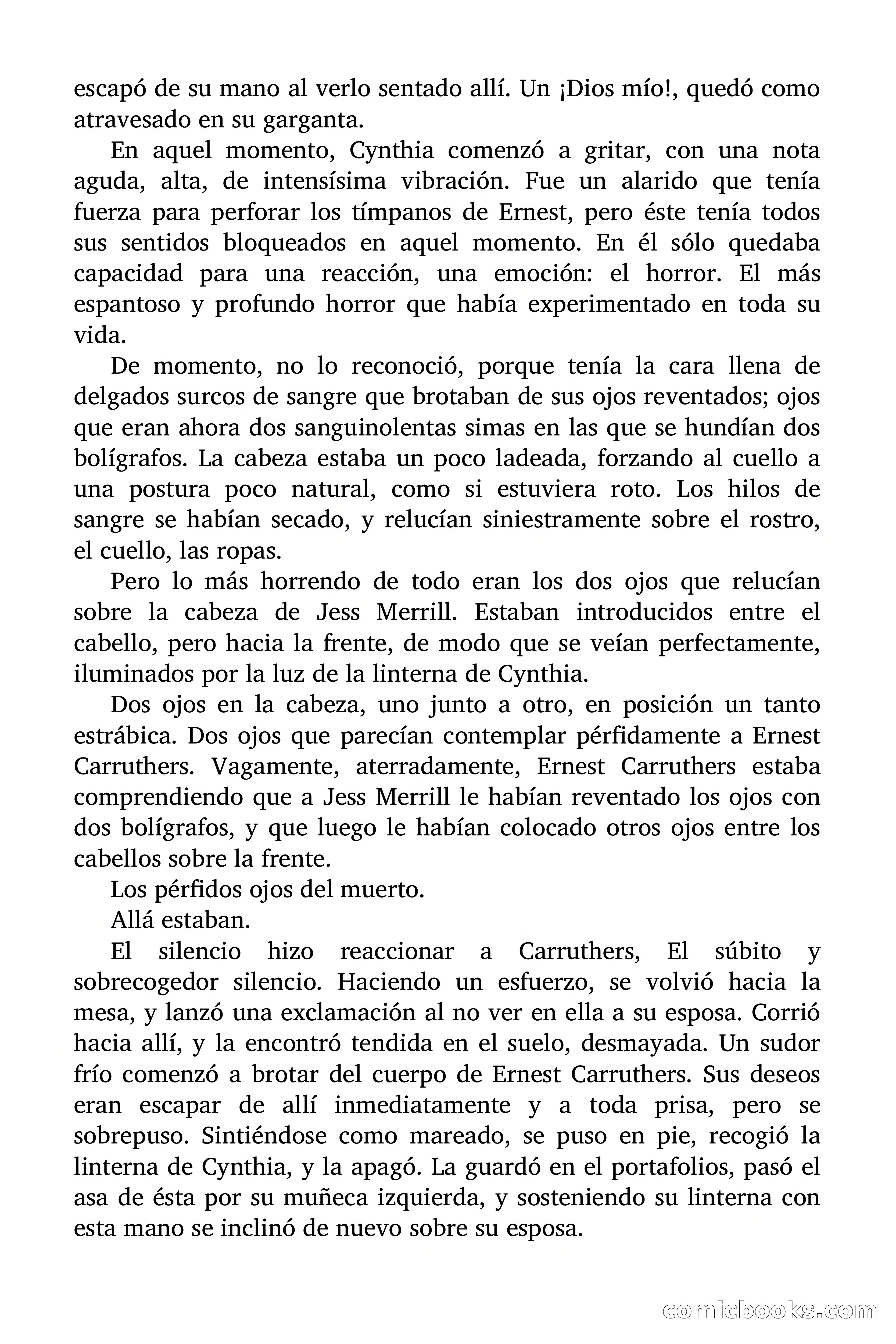 Los pérfidos ojos del muerto — page 40 of 85