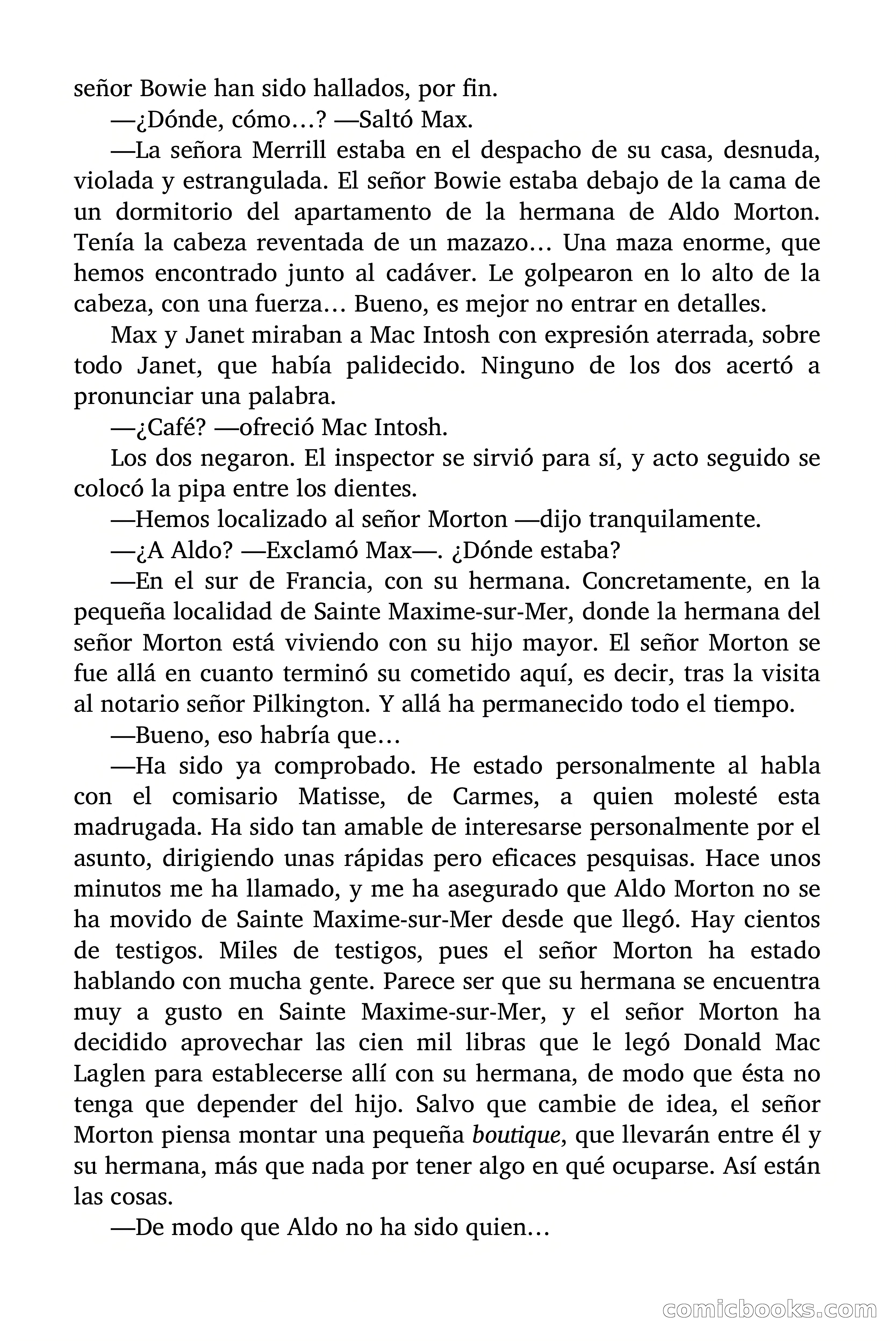 Los pérfidos ojos del muerto — page 66 of 85