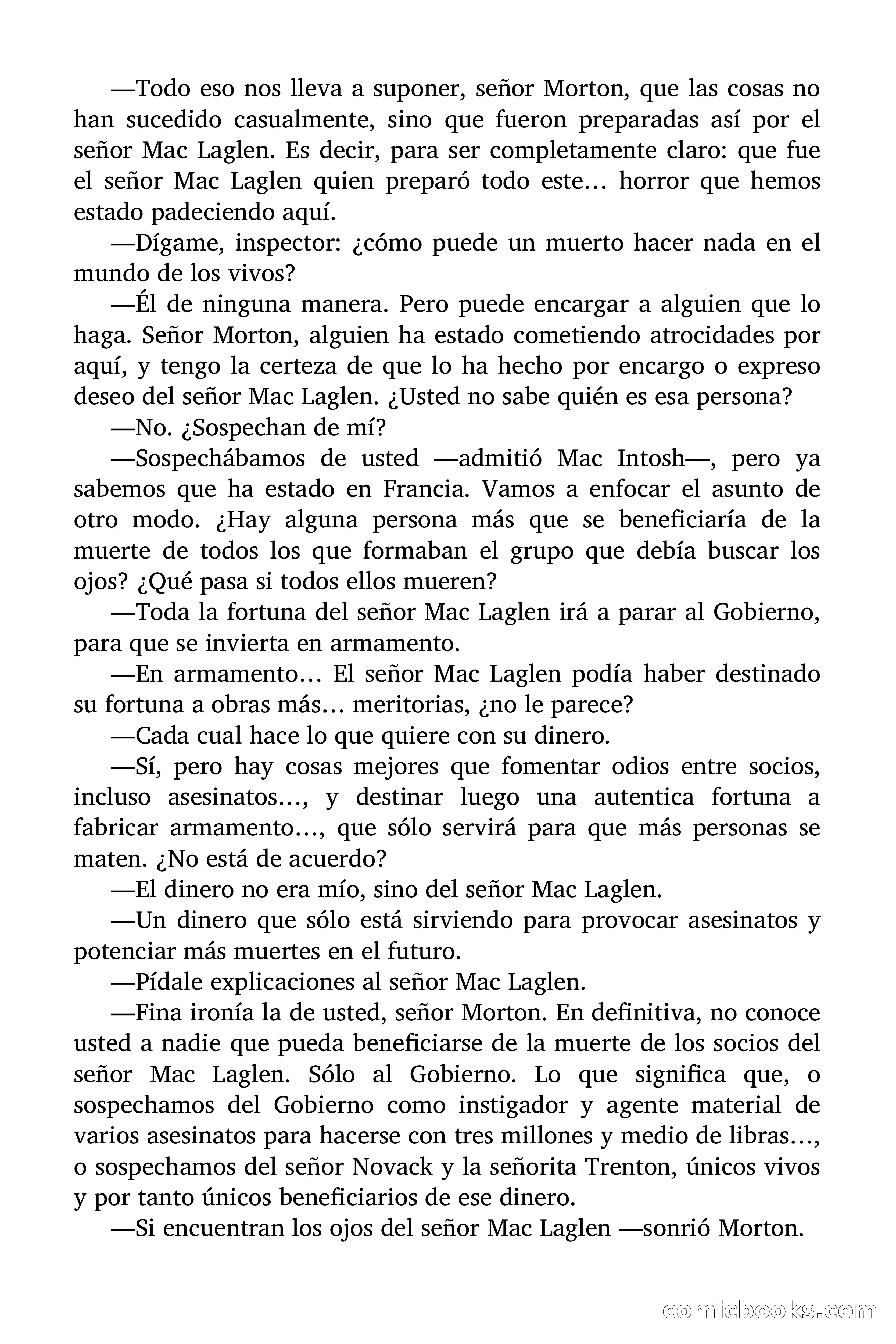 Los pérfidos ojos del muerto — page 70 of 85